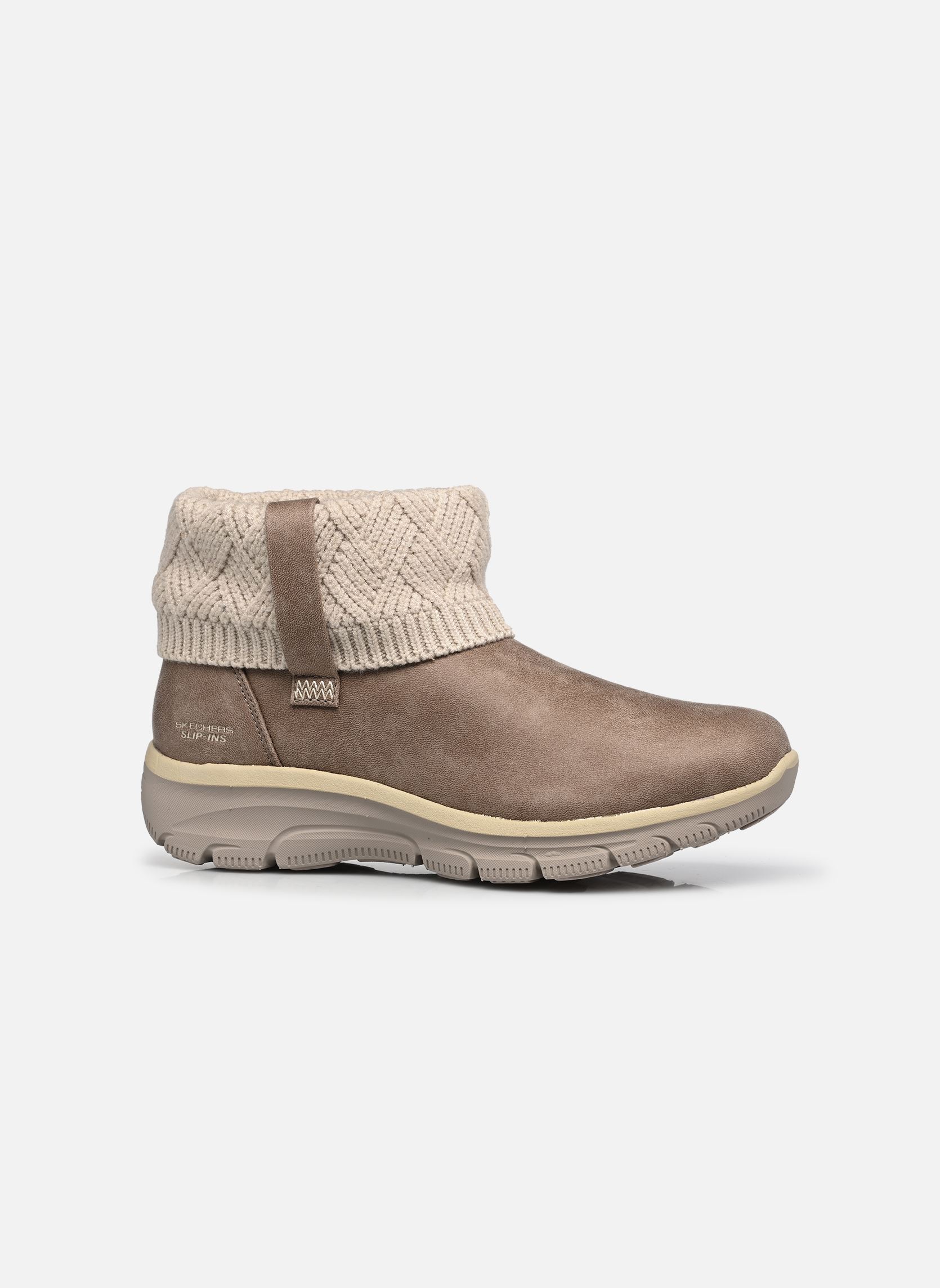 Bottines et boots SLIP-INS Easy Going - Cozy W 4 femme marron Skechers Bottines et boots SLIP-INS Easy Going - Cozy W 4 femme marron TPE