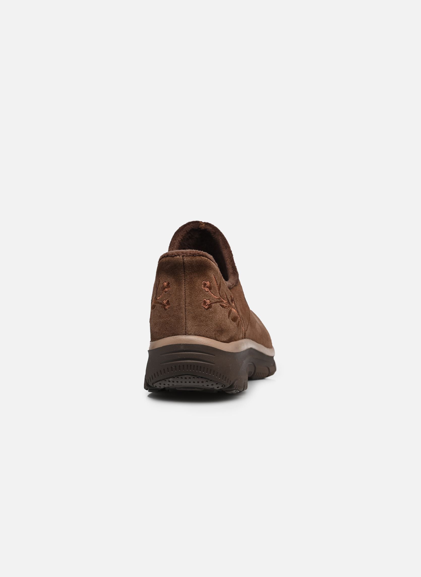 Bottines et boots SLIP-INS Easy Going - Floral femme marron Skechers Bottines et boots SLIP-INS Easy Going - Floral femme marron CHOC