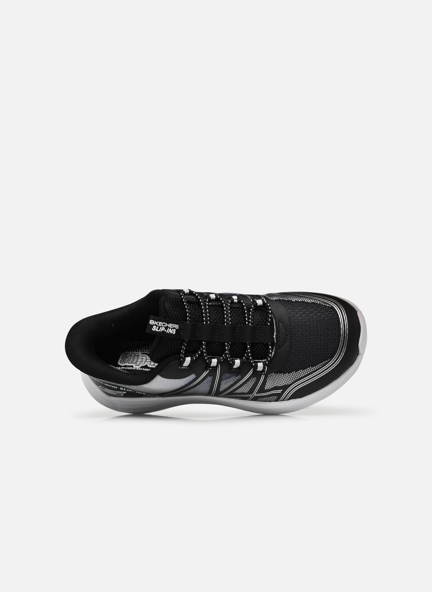 Sneakers SLIP-INS Microspec Velocity - G jongens zwart Skechers Sneakers SLIP-INS Microspec Velocity - G jongens zwart BKSL