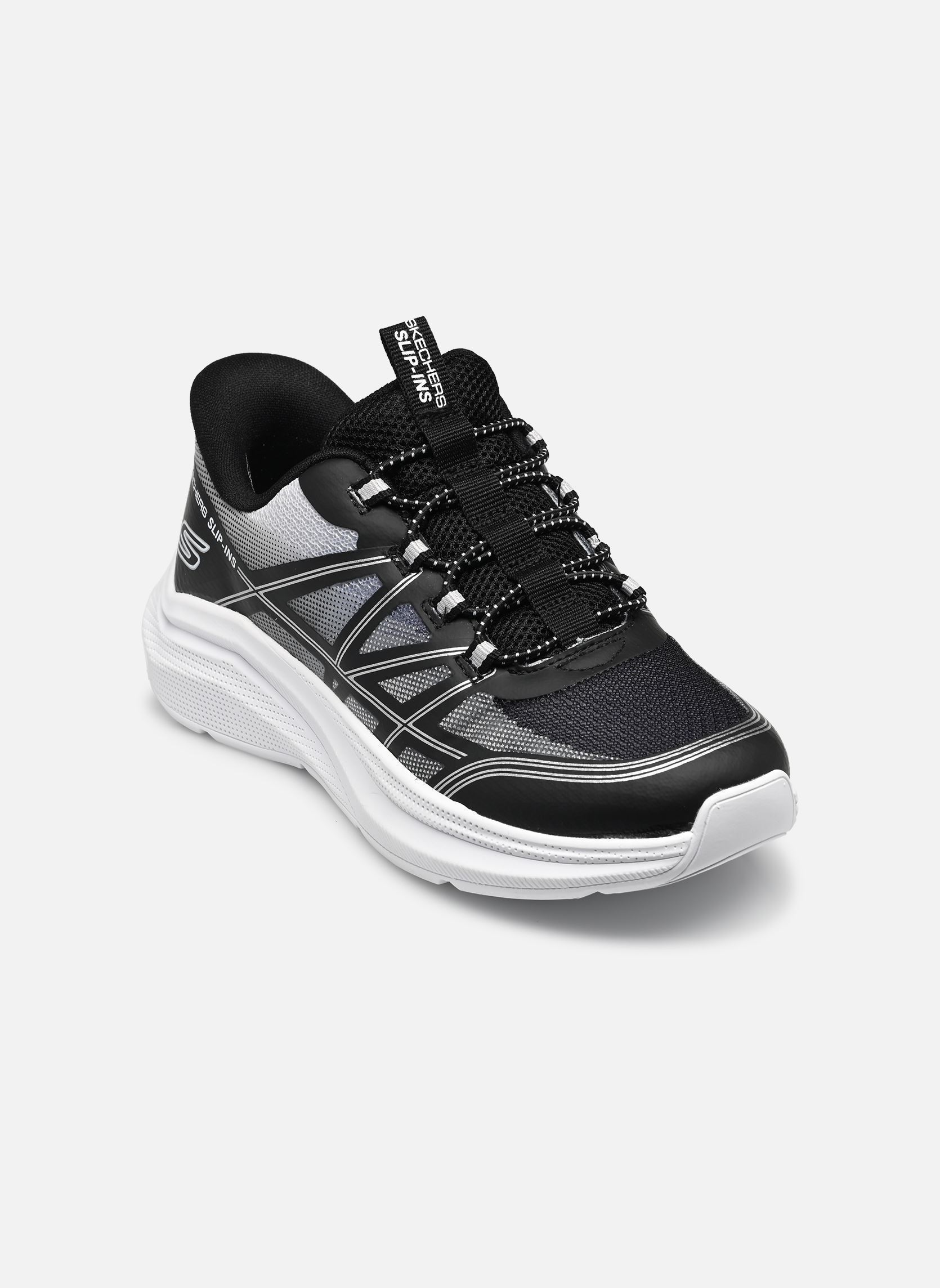 Sneakers SLIP-INS Microspec Velocity - G jongens zwart Skechers Sneakers SLIP-INS Microspec Velocity - G jongens zwart BKSL