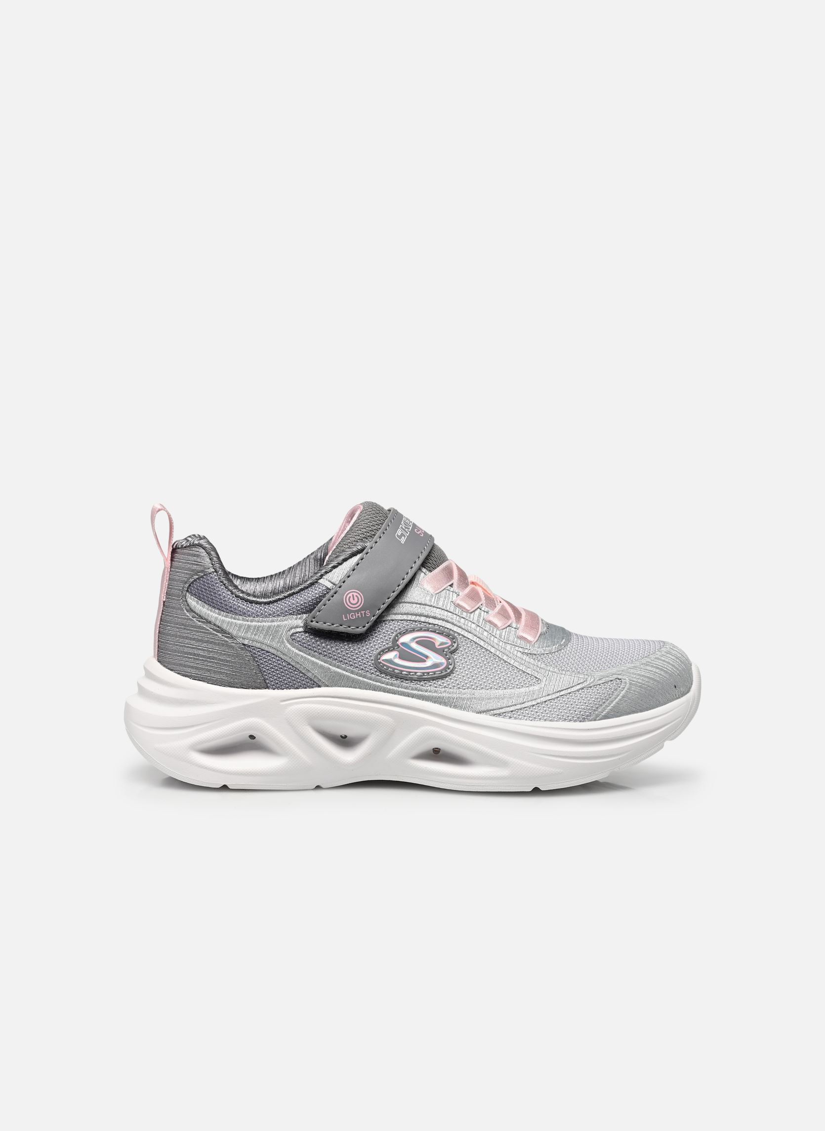 Sneaker Skechers Sola Glow 2.0 - Dazz mädchen silber Skechers Sneaker Skechers Sola Glow 2.0 - Dazz mädchen silber LGMT