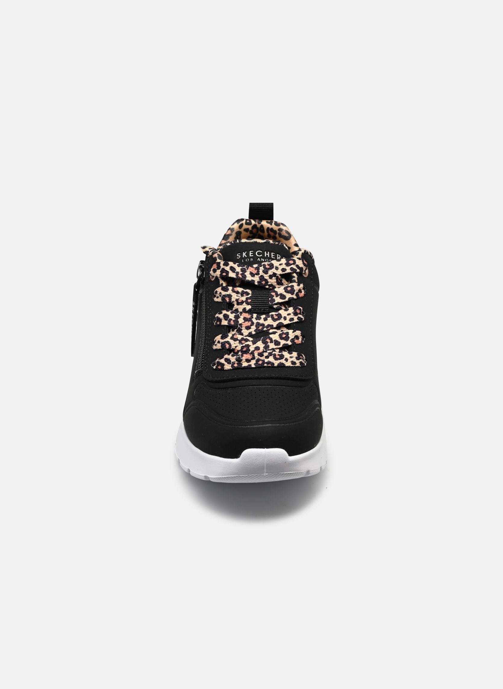 Sneaker Uno Lite 2.0 - Leopard Stride mädchen schwarz Skechers Sneaker Uno Lite 2.0 - Leopard Stride mädchen schwarz BLK