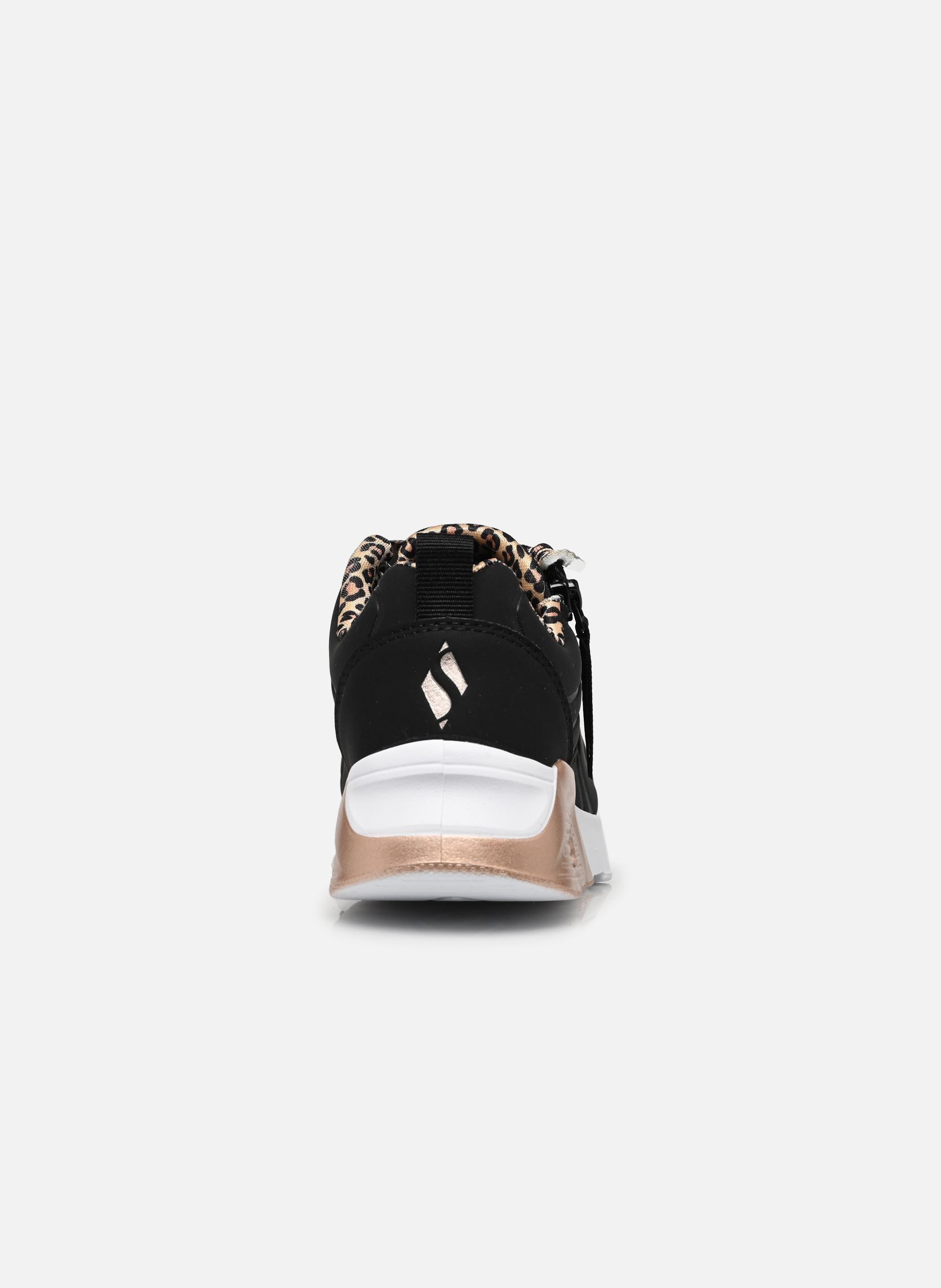 Sneaker Uno Lite 2.0 - Leopard Stride mädchen schwarz Skechers Sneaker Uno Lite 2.0 - Leopard Stride mädchen schwarz BLK