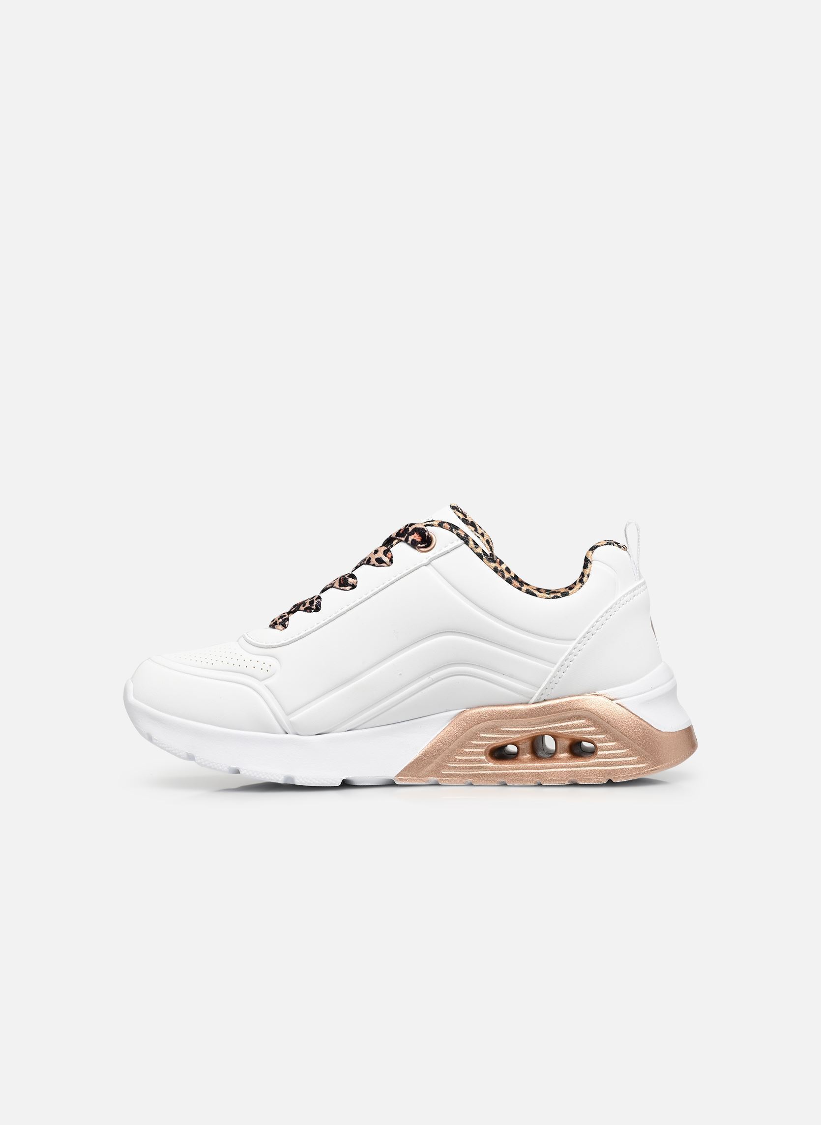 Sneaker Uno Lite 2.0 - Leopard Stride mädchen weiß Skechers Sneaker Uno Lite 2.0 - Leopard Stride mädchen weiß WHT