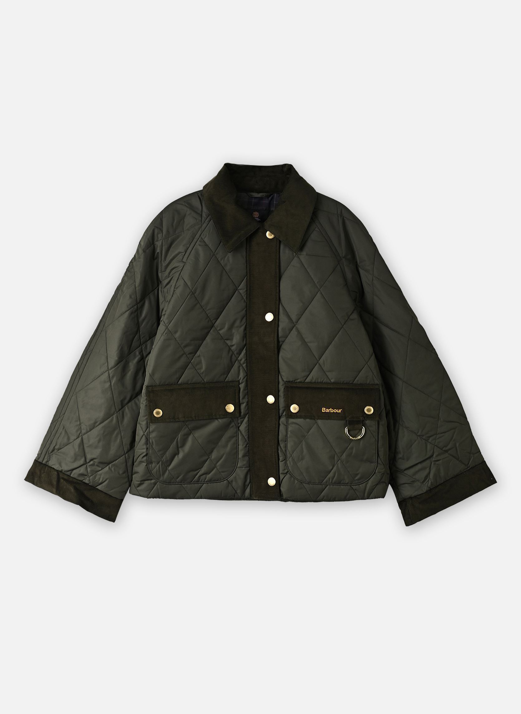 Vestes et manteaux Kilnwick Quilted Jacket femme kaki Barbour Vestes et manteaux Kilnwick Quilted Jacket femme kaki OLIVE/SHADOW CLASSIC