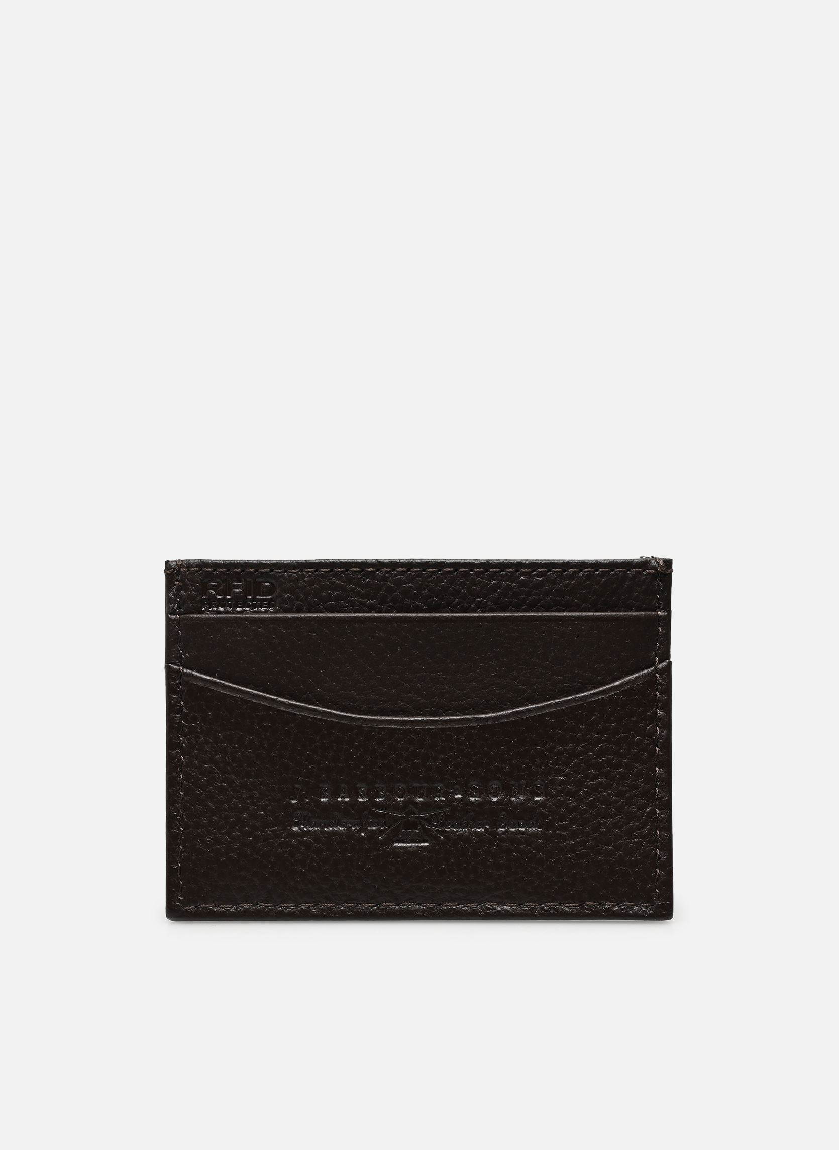 Petite maroquinerie Amble Leather Card Holder homme marron Barbour Petite maroquinerie Amble Leather Card Holder homme marron DARK BROWN
