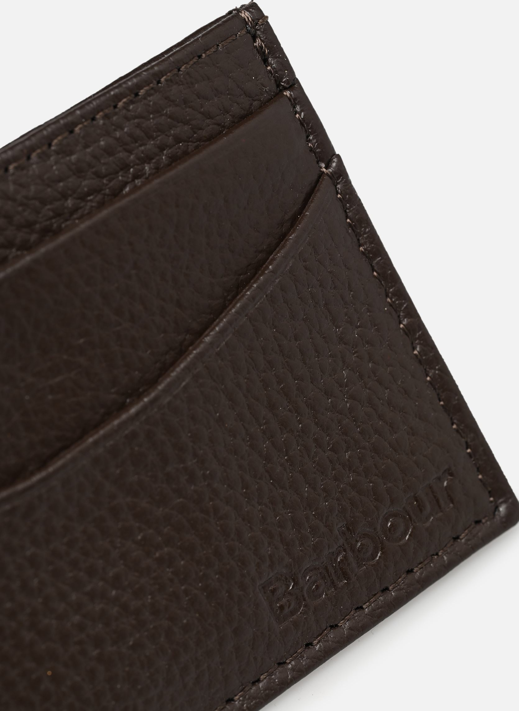 Petite maroquinerie Amble Leather Card Holder homme marron Barbour Petite maroquinerie Amble Leather Card Holder homme marron DARK BROWN