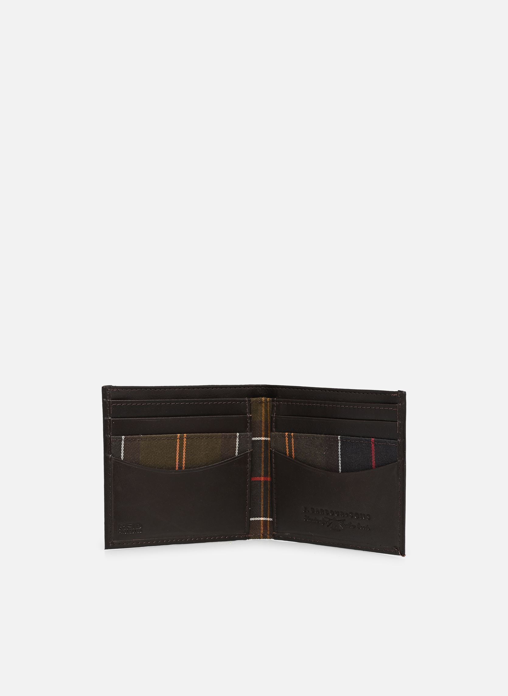 Petite maroquinerie Brodick Leather/Tartan Billfold Wallet homme marron Barbour Petite maroquinerie Brodick Leather/Tartan Billfold Wallet homme marron BROWN/CLASSIC