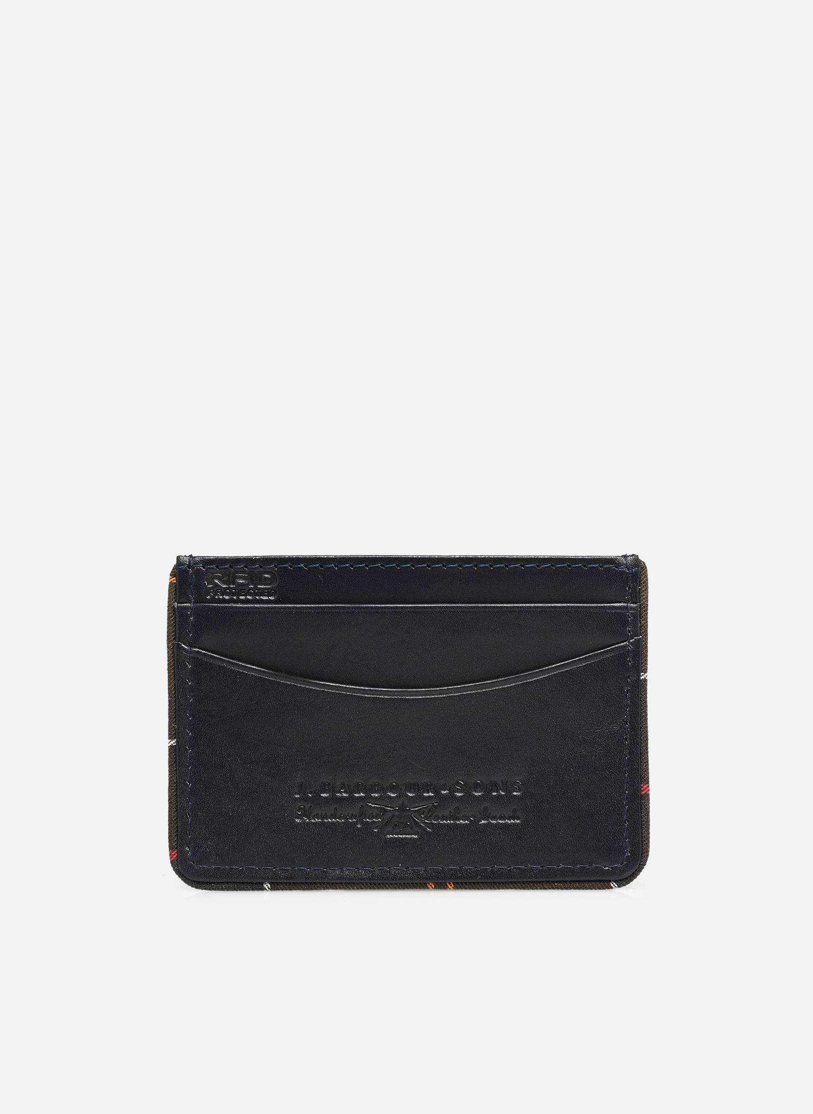Petite maroquinerie Chatton Leather Card Holder homme noir Barbour Petite maroquinerie Chatton Leather Card Holder homme noir NAVY/CLASSIC