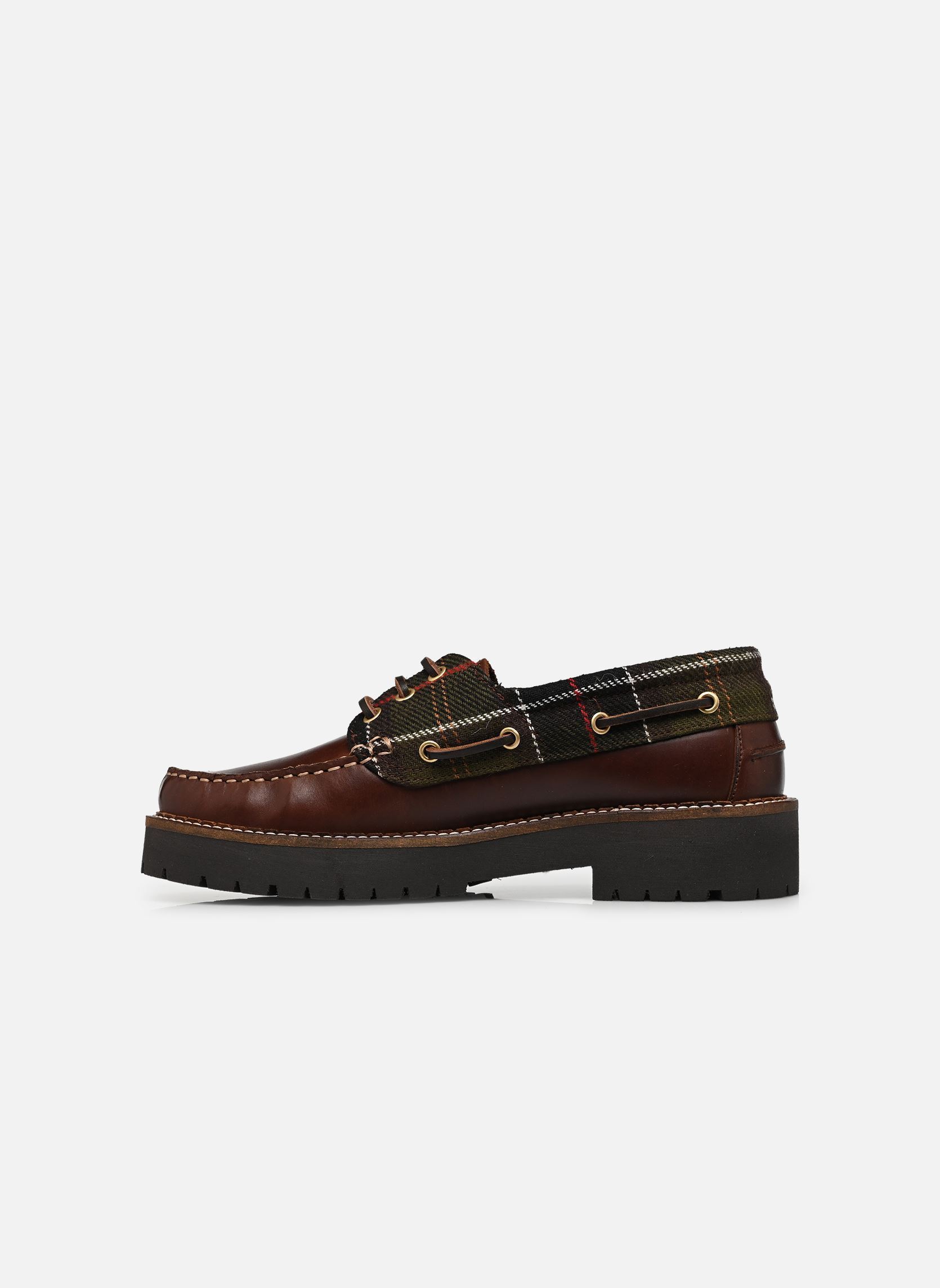 Chaussures bateaux Darras Boat Shoe femme marron Barbour Chaussures bateaux Darras Boat Shoe femme marron BROWN/CLASSIC TARTAN