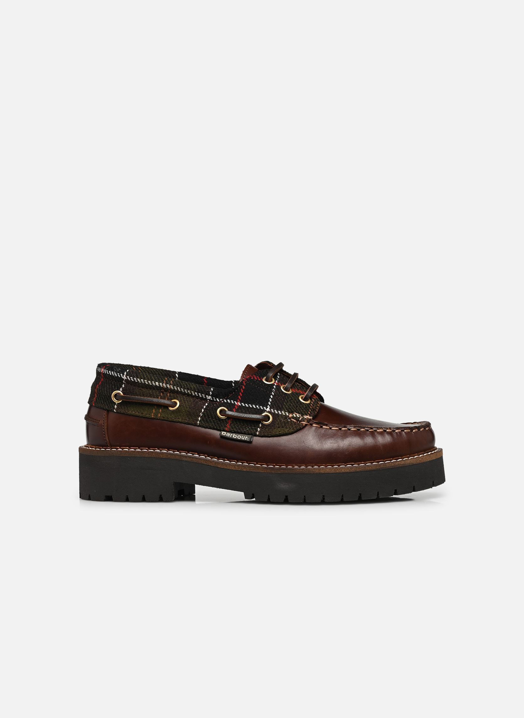 Chaussures bateaux Darras Boat Shoe femme marron Barbour Chaussures bateaux Darras Boat Shoe femme marron BROWN/CLASSIC TARTAN