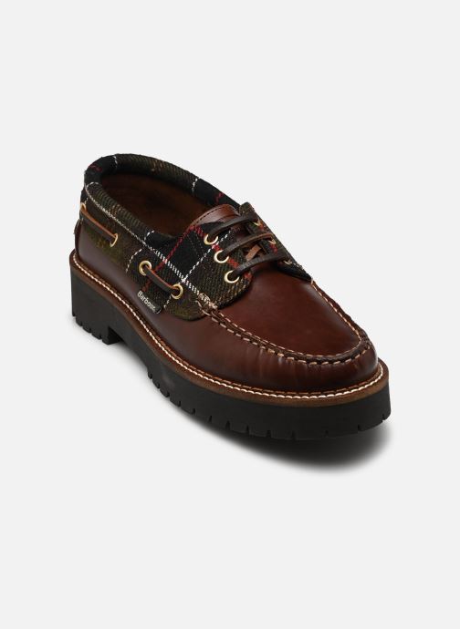 Barbour Chaussures bateaux Darras Boat Shoe femme marron
