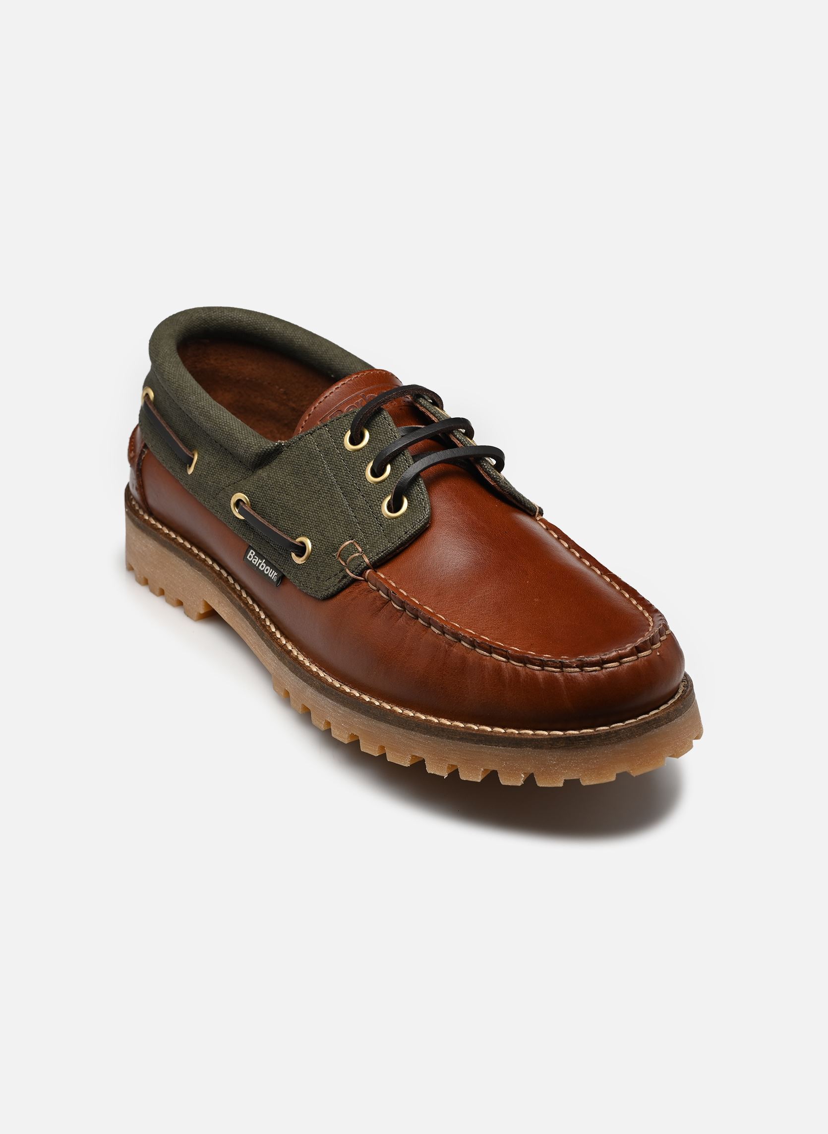 Chaussures bateaux Deck Boat Shoe homme marron Barbour Chaussures bateaux Deck Boat Shoe homme marron MAHOGANY