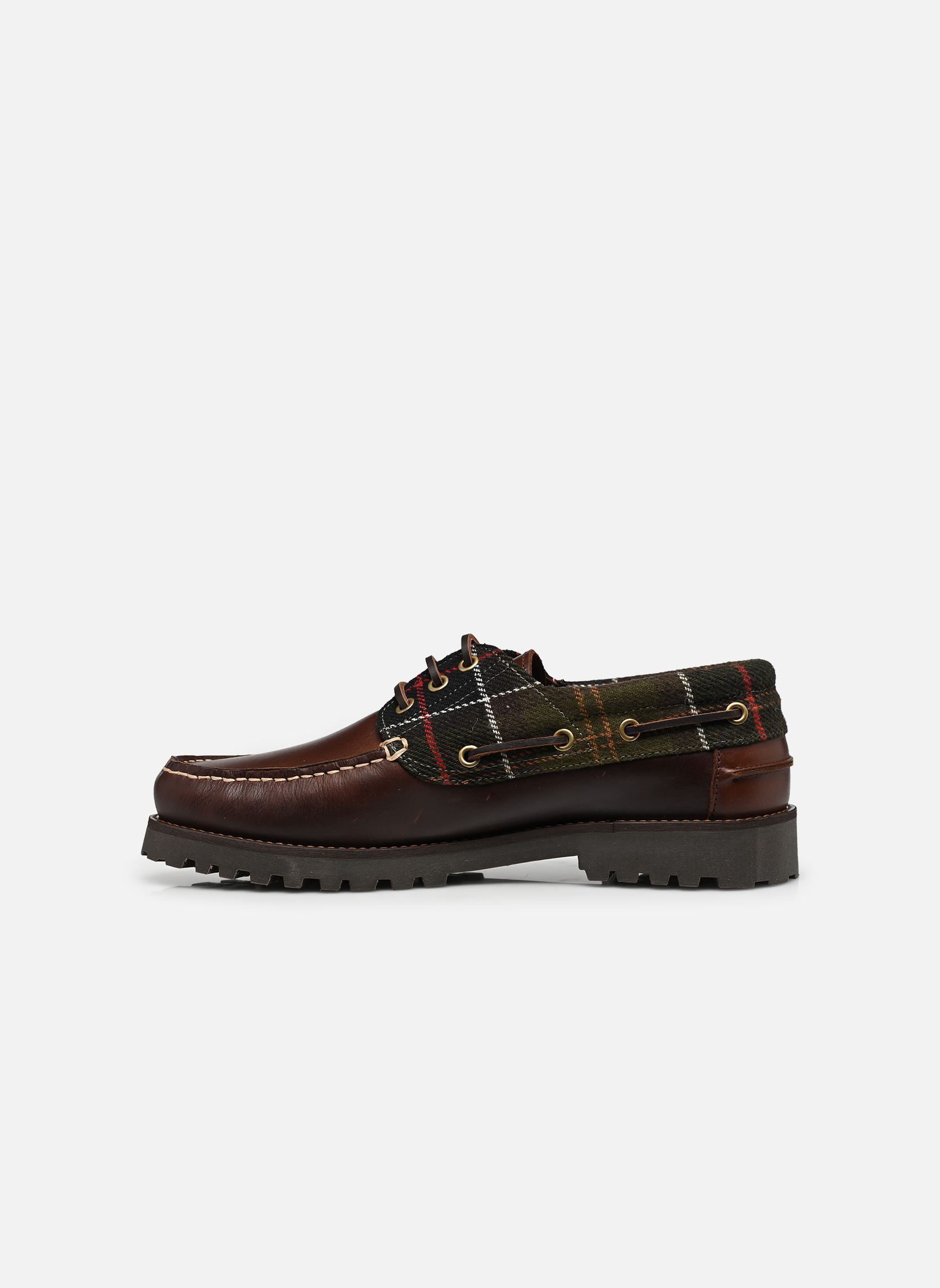 Chaussures bateaux Deck Boat Shoe homme marron Barbour Chaussures bateaux Deck Boat Shoe homme marron BROWN/CLASSIC TARTAN