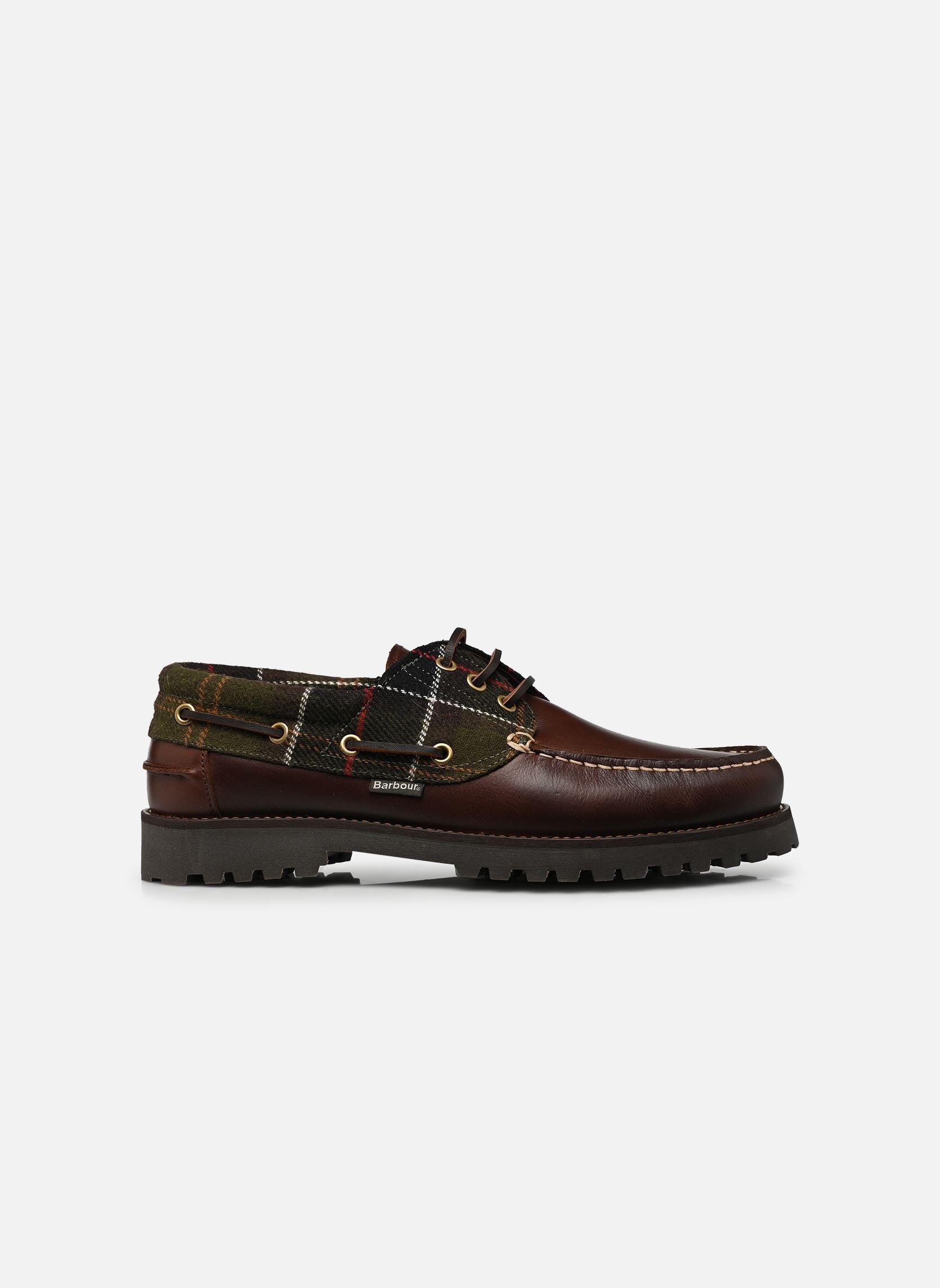 Chaussures bateaux Deck Boat Shoe homme marron Barbour Chaussures bateaux Deck Boat Shoe homme marron BROWN/CLASSIC TARTAN