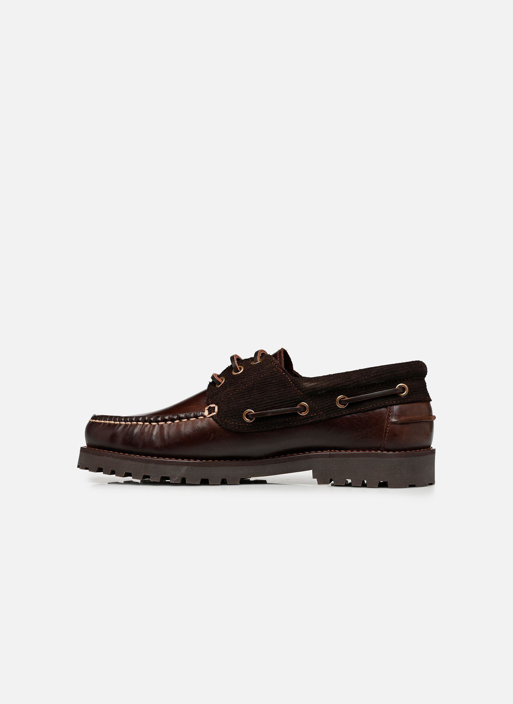 Chaussures bateaux Deck Boat Shoe homme marron Barbour Chaussures bateaux Deck Boat Shoe homme marron DK BROWN/CORD