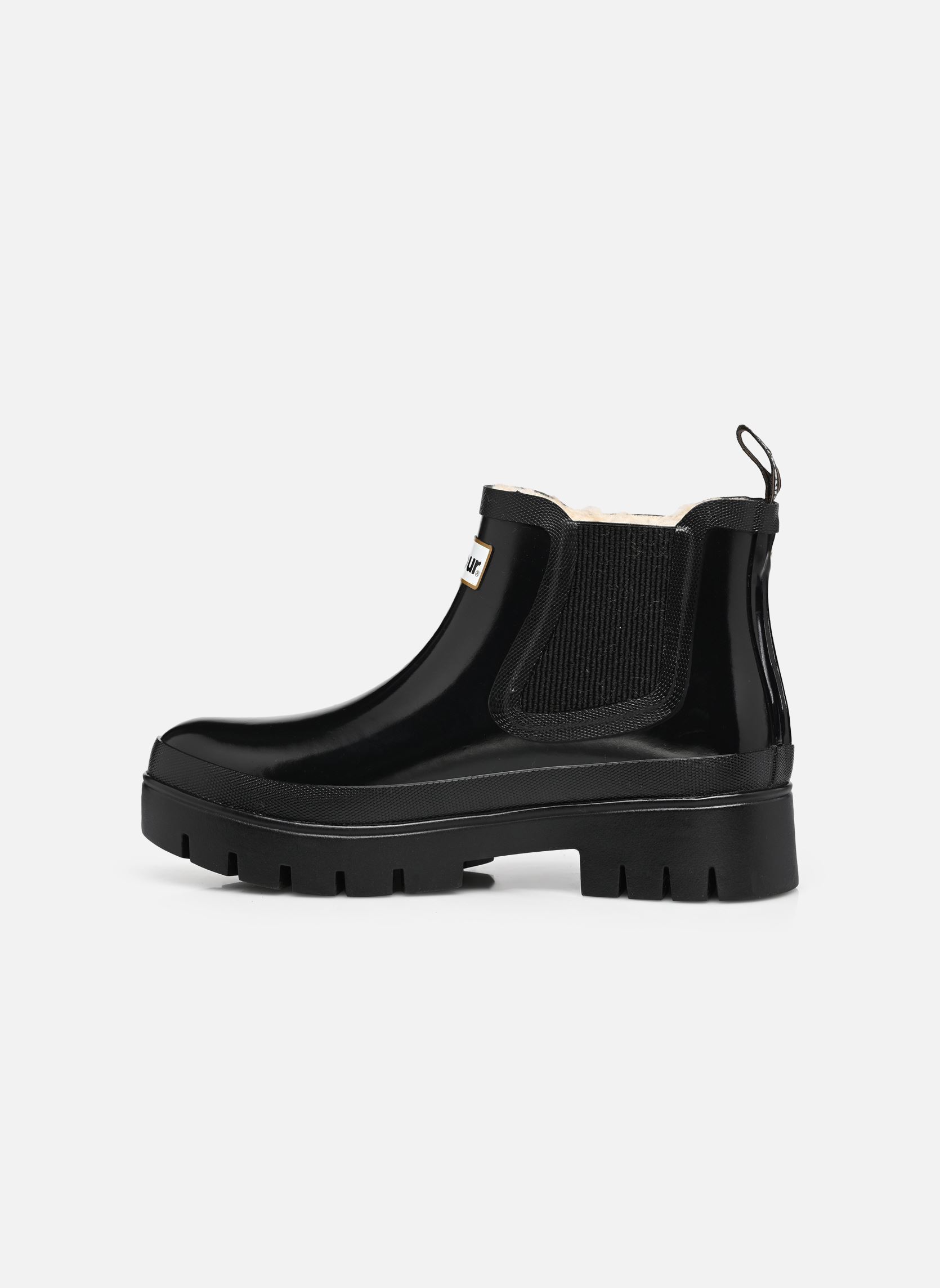 Gummistiefel Halton Faux Fur Welly damen schwarz Barbour Gummistiefel Halton Faux Fur Welly damen schwarz BLACK GLOSS