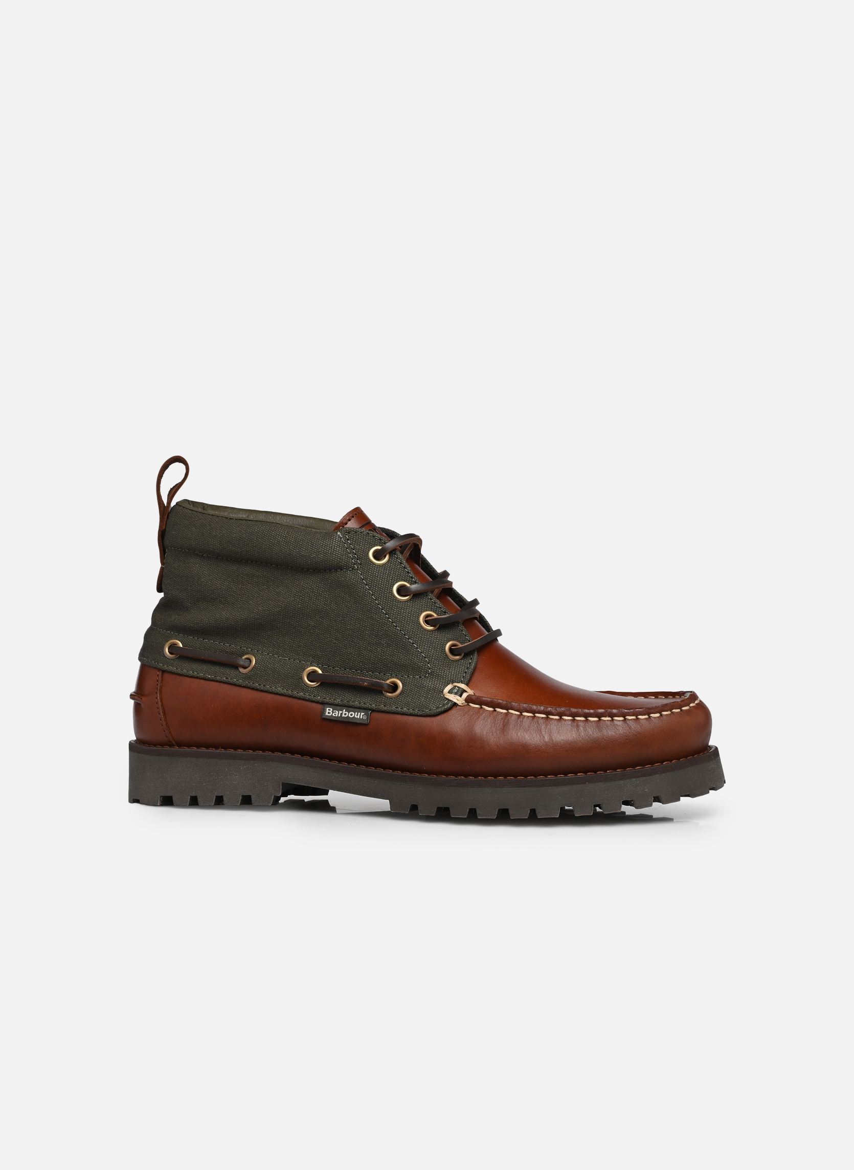 Bottines et boots Harle Mid Chukka Boot homme marron Barbour Bottines et boots Harle Mid Chukka Boot homme marron MAHOGANY/OLIVE