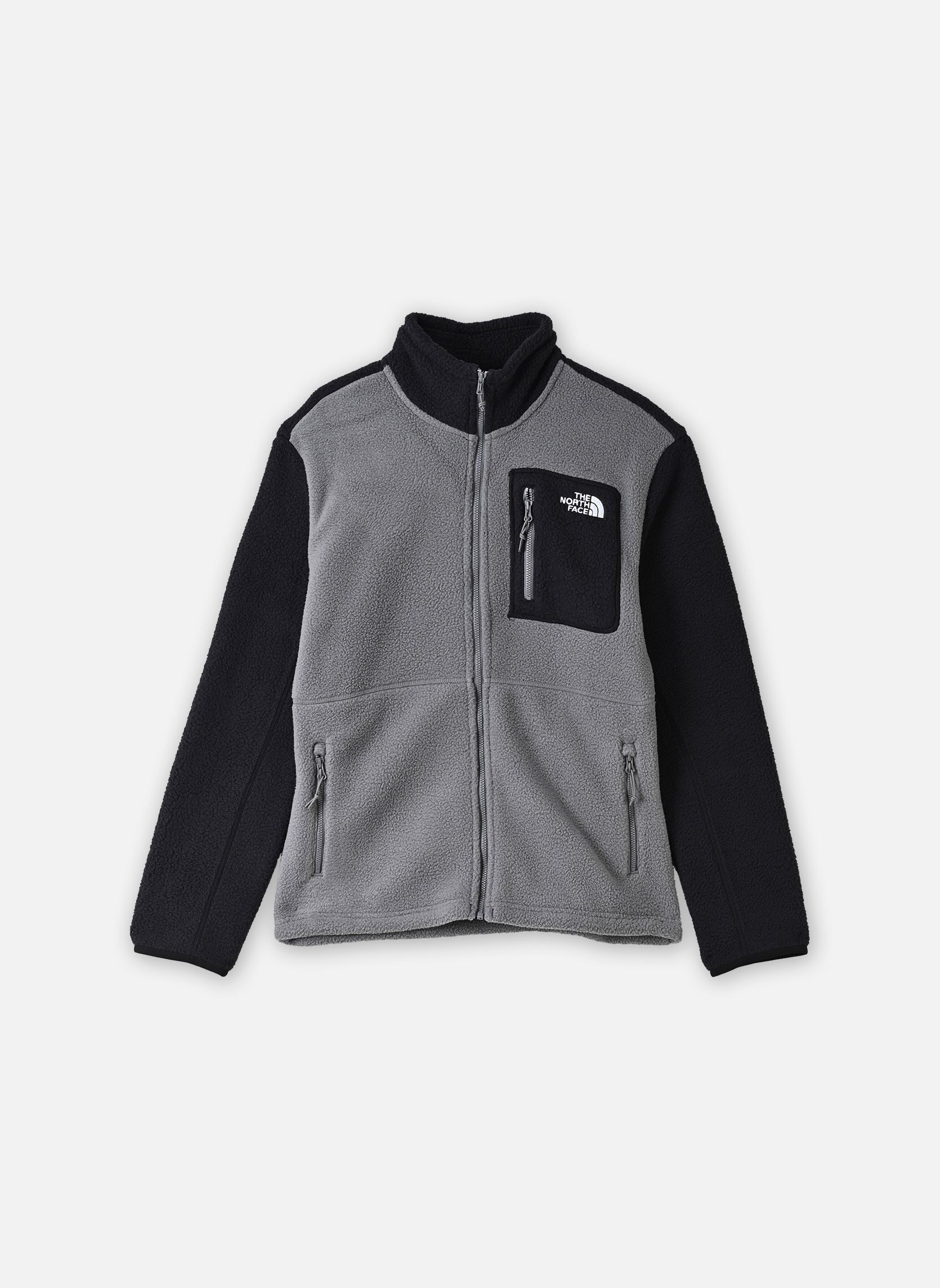Fleece truien W Yumiori Full Zip Smoked dames grijs The North Face Fleece truien W Yumiori Full Zip Smoked dames grijs PEARL/TNF BLACK