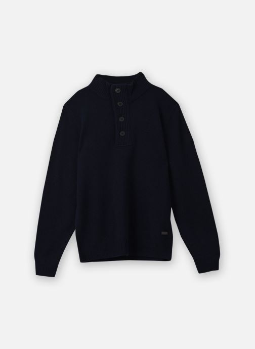 Barbour Pullover Essential Patch Half Zip Knitted Jumper herren marineblau