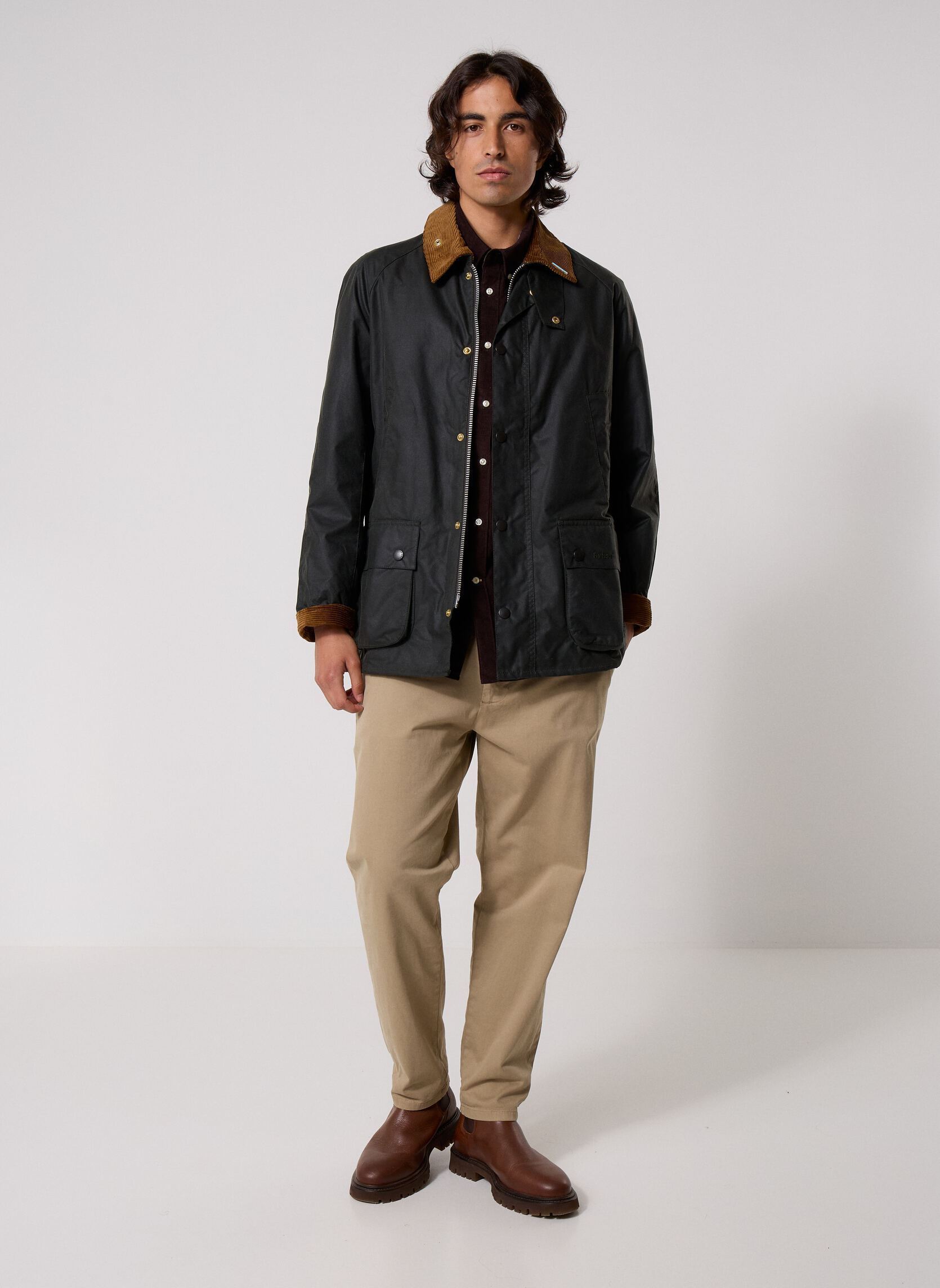 Bomberjacken Icons Ashby Wax Jacket herren schwarz Barbour Bomberjacken Icons Ashby Wax Jacket herren schwarz SAGE