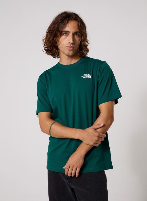 The North Face Tee-shirts M Mountain Sketch Regular Short Sleeve homme vert