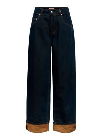 Jeans Objisira Hw Straight Loose Jeans 146 dames blauw OBJECT Jeans Objisira Hw Straight Loose Jeans 146 dames blauw DARK BLUE DENIM