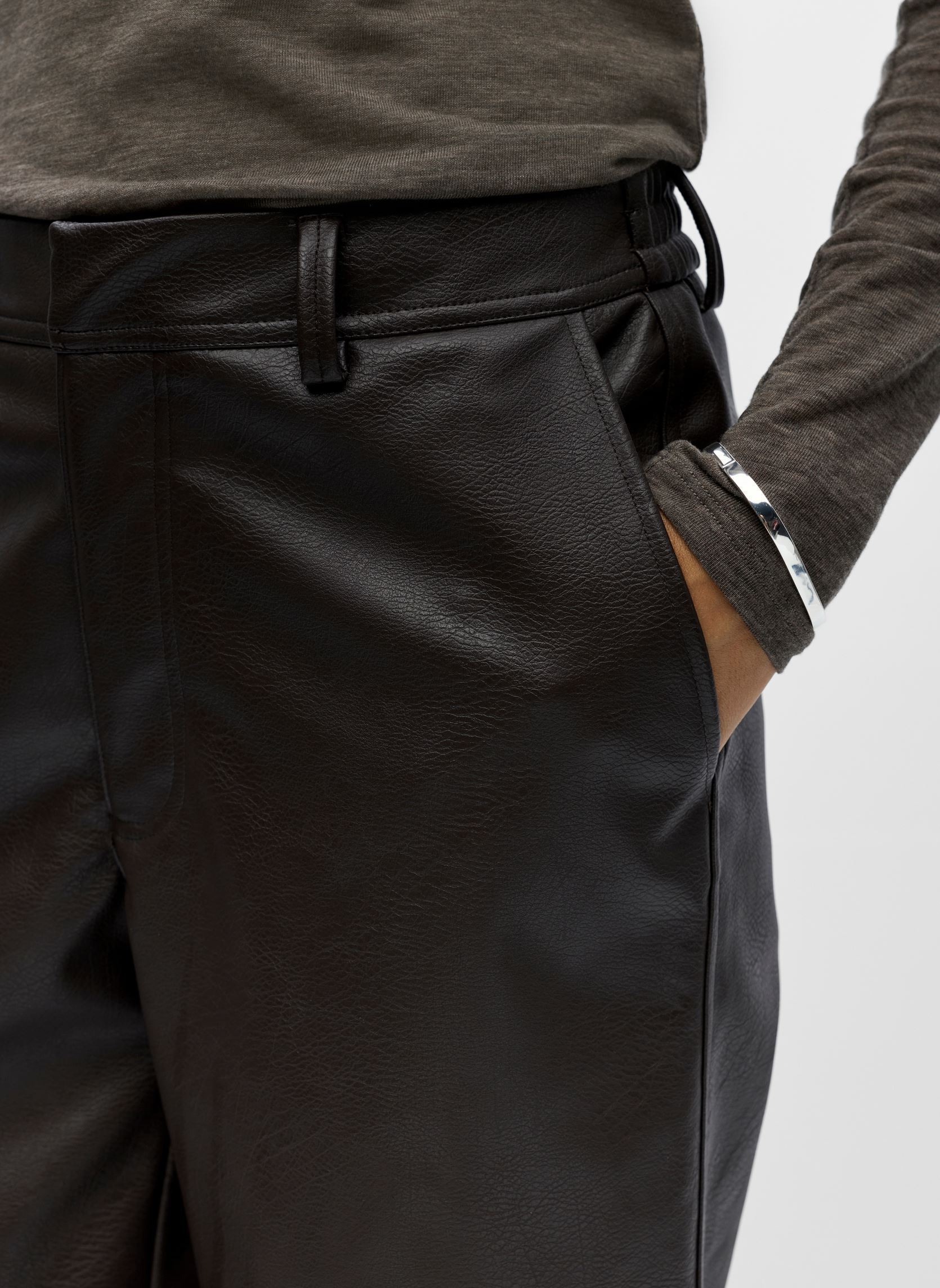 Broeken Objliva Mw Wide Pants Noos dames bruin OBJECT Broeken Objliva Mw Wide Pants Noos dames bruin SEAL BROWN