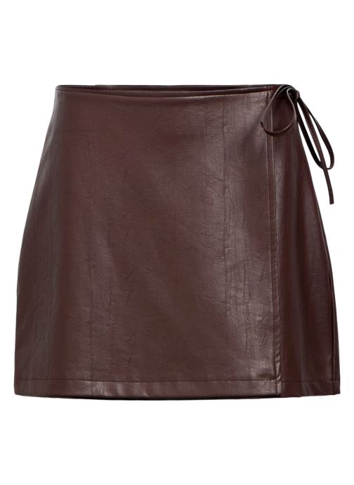 OBJECT Jupes Objolive Short Wrap Skirt 146 femme marron