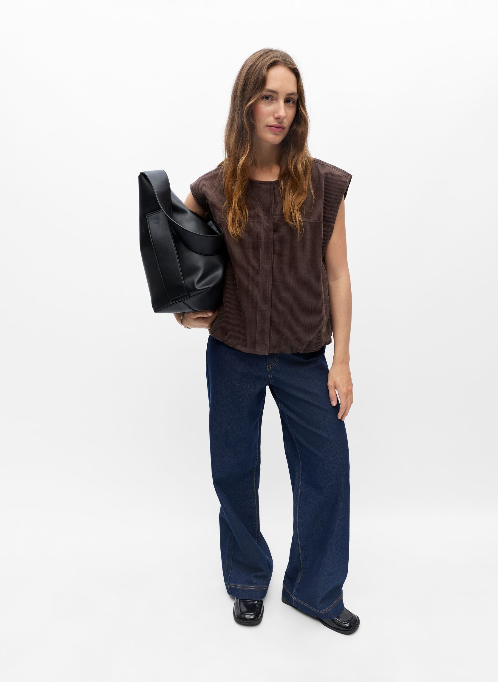 Jassen en mantels Objpella Lo Waistcoat 146 dames bruin OBJECT Jassen en mantels Objpella Lo Waistcoat 146 dames bruin SEAL BROWN