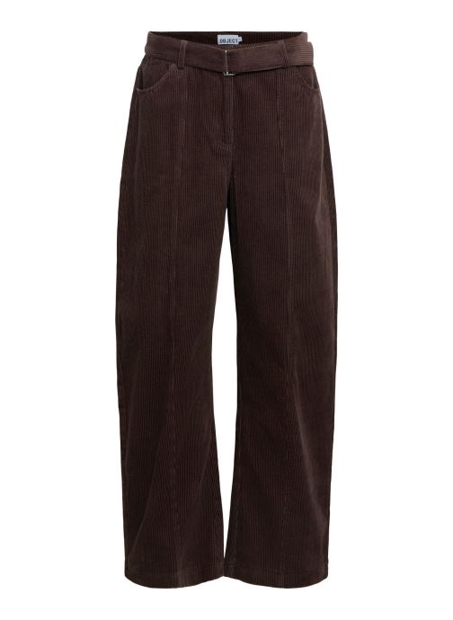 OBJECT Broeken Objpella Mw Wide Pant 146 dames bruin