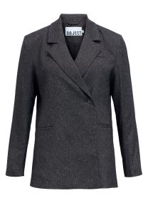 Vestes et manteaux Objsanja L/S Waisted Blazer Noos femme noir