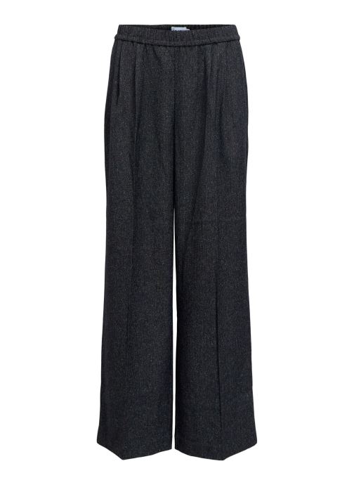OBJECT Broeken Objsanja Mw Lo Pants Noos dames zwart