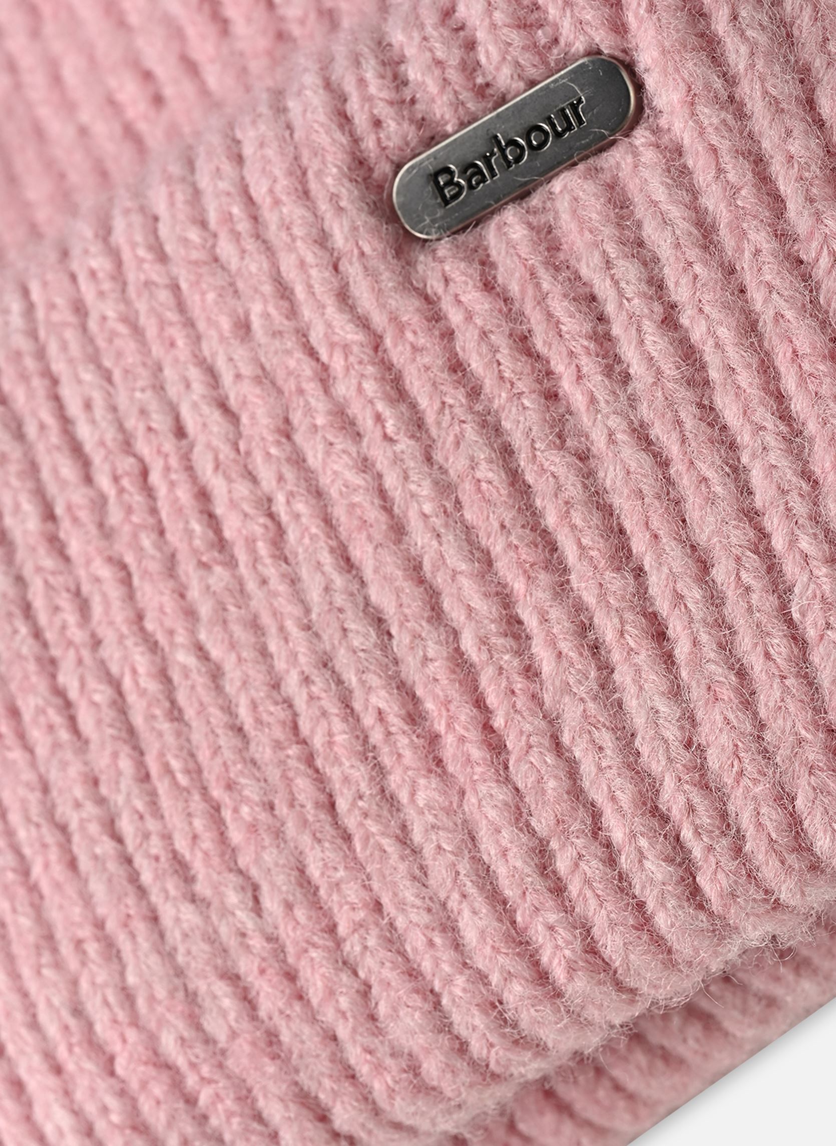 Accessoires Enid Knitted Beanie Hat femme rose Barbour Accessoires Enid Knitted Beanie Hat femme rose CANDY PINK