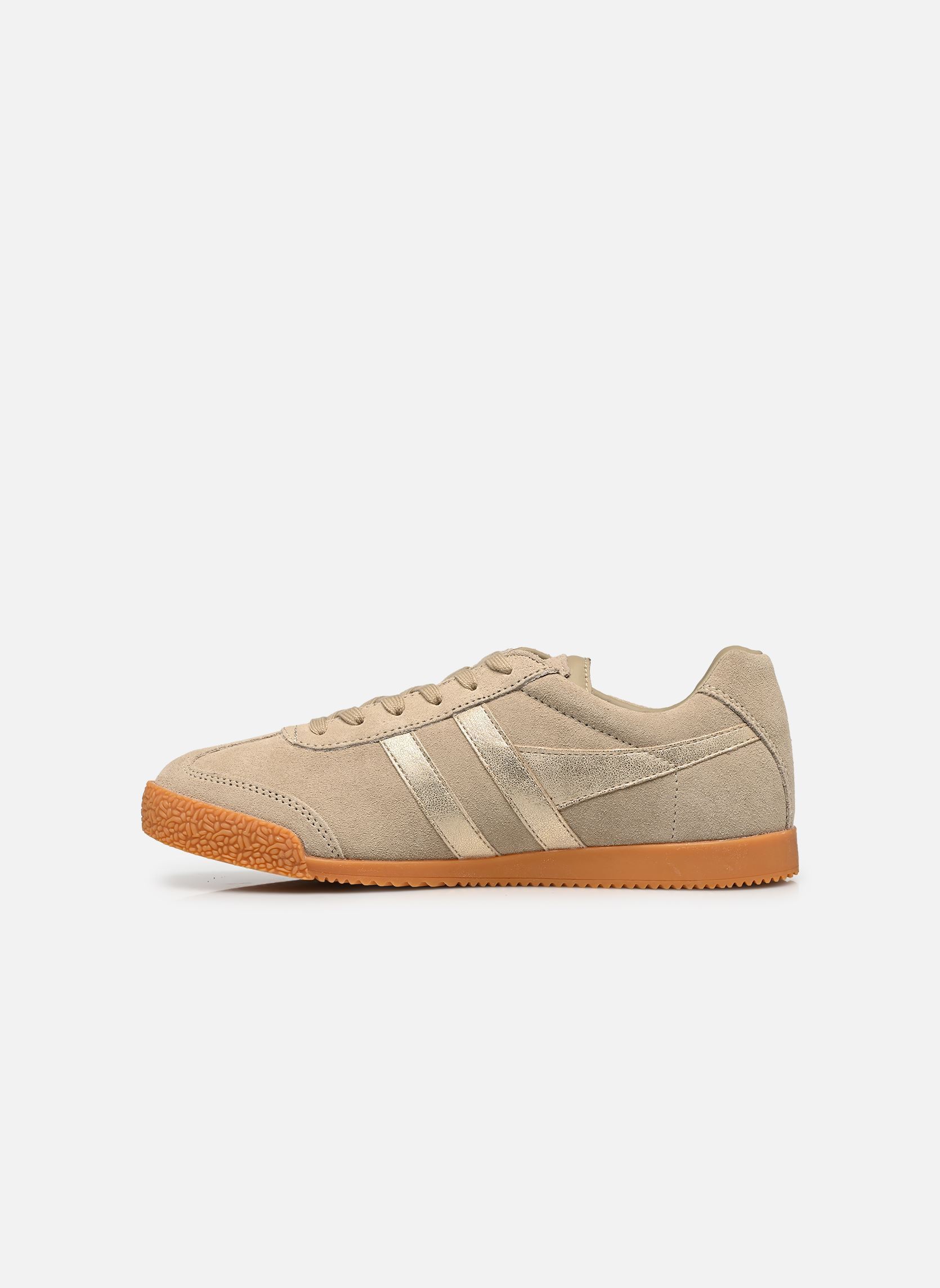 Sneakers Harrier Mirror dames beige Gola Sneakers Harrier Mirror dames beige BONE/GOLD/GUM