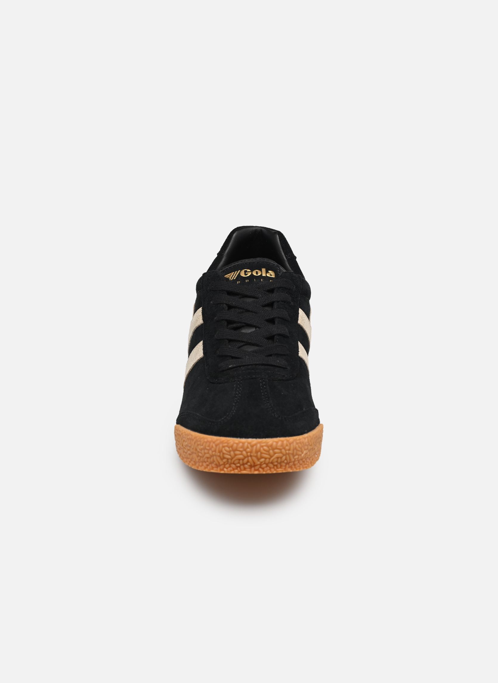 Sneaker Harrier Mirror damen schwarz Gola Sneaker Harrier Mirror damen schwarz BLACK/GOLD/GUM