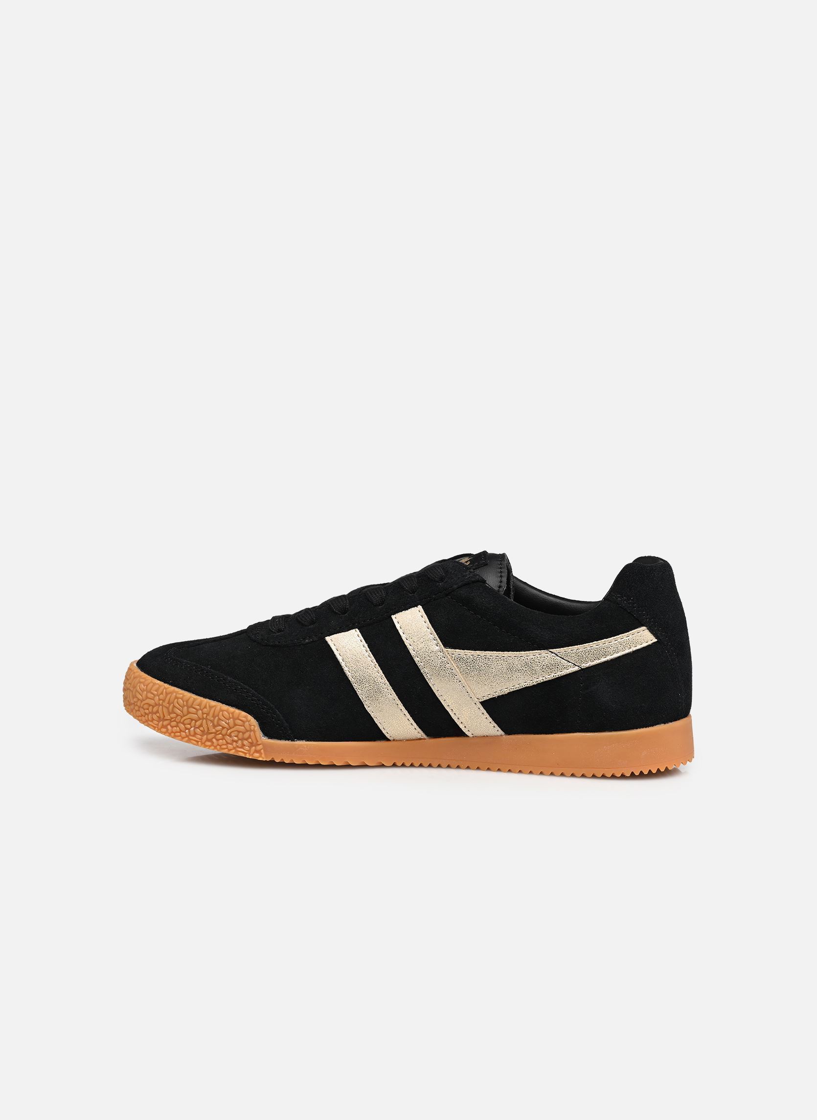 Sneaker Harrier Mirror damen schwarz Gola Sneaker Harrier Mirror damen schwarz BLACK/GOLD/GUM