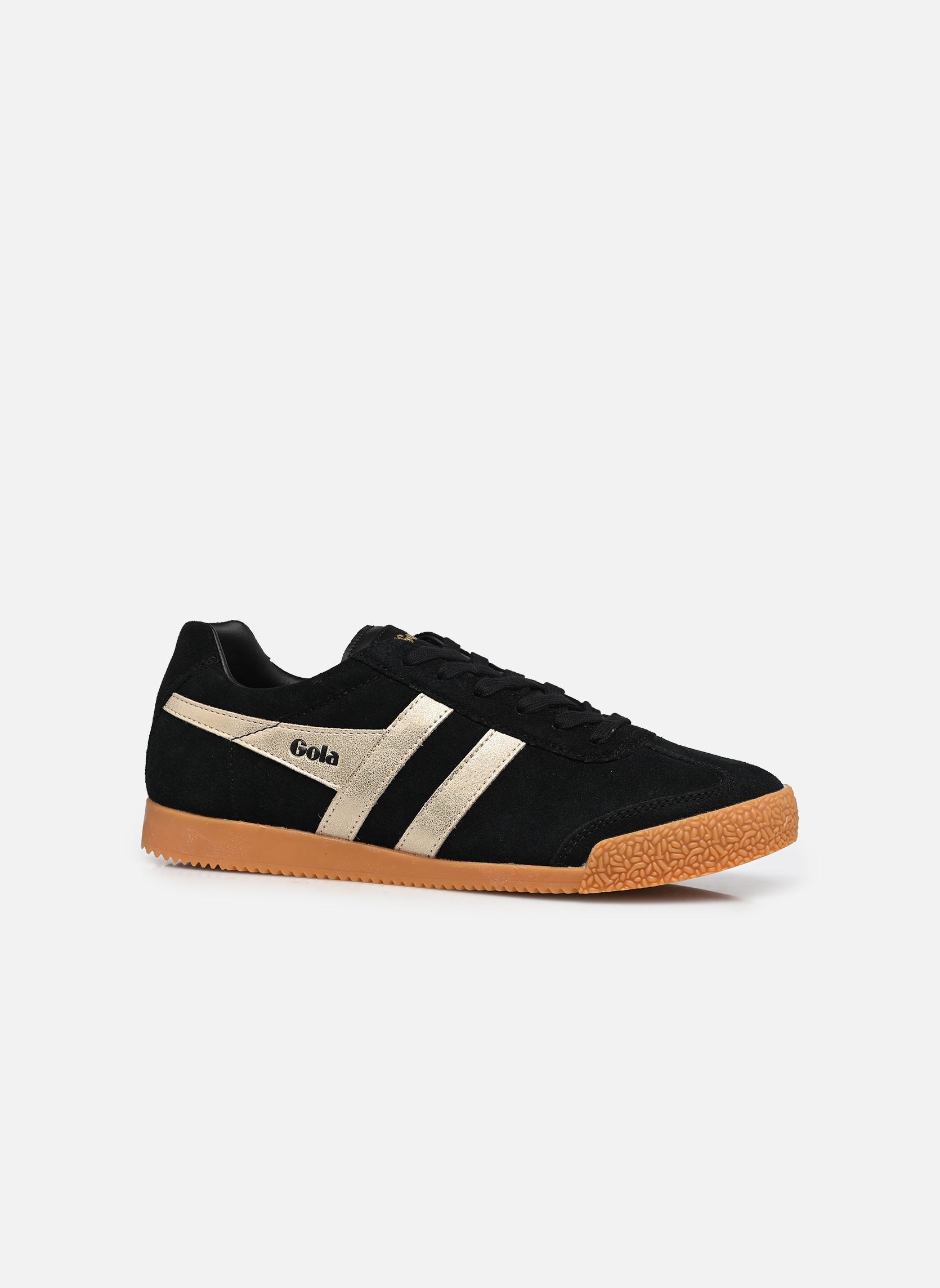 Sneaker Harrier Mirror damen schwarz Gola Sneaker Harrier Mirror damen schwarz BLACK/GOLD/GUM