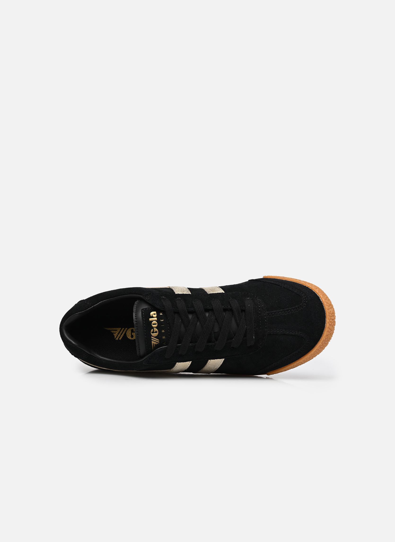 Sneaker Harrier Mirror damen schwarz Gola Sneaker Harrier Mirror damen schwarz BLACK/GOLD/GUM