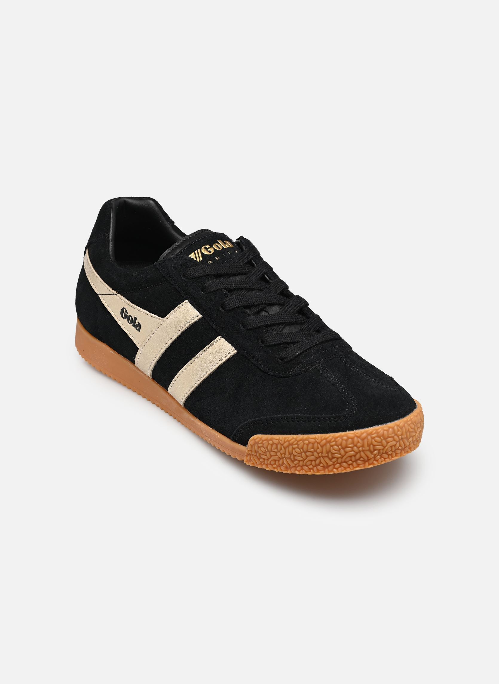 Sneaker Harrier Mirror damen schwarz Gola Sneaker Harrier Mirror damen schwarz BLACK/GOLD/GUM