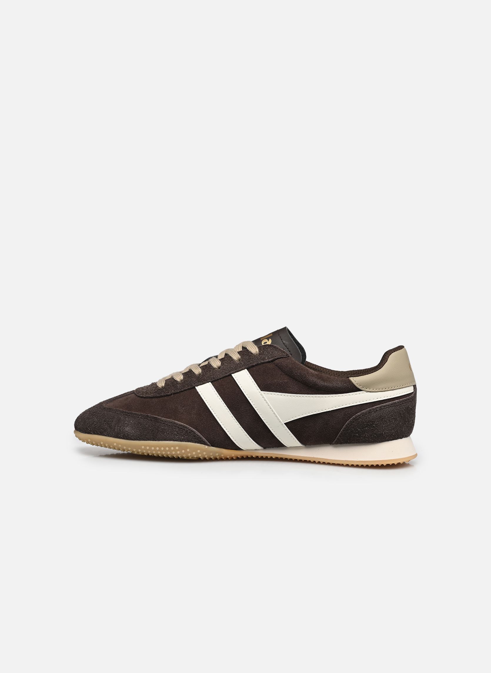 Baskets Sprinter Suede femme marron Gola Baskets Sprinter Suede femme marron MOCHA/OFF WHITE/BONE