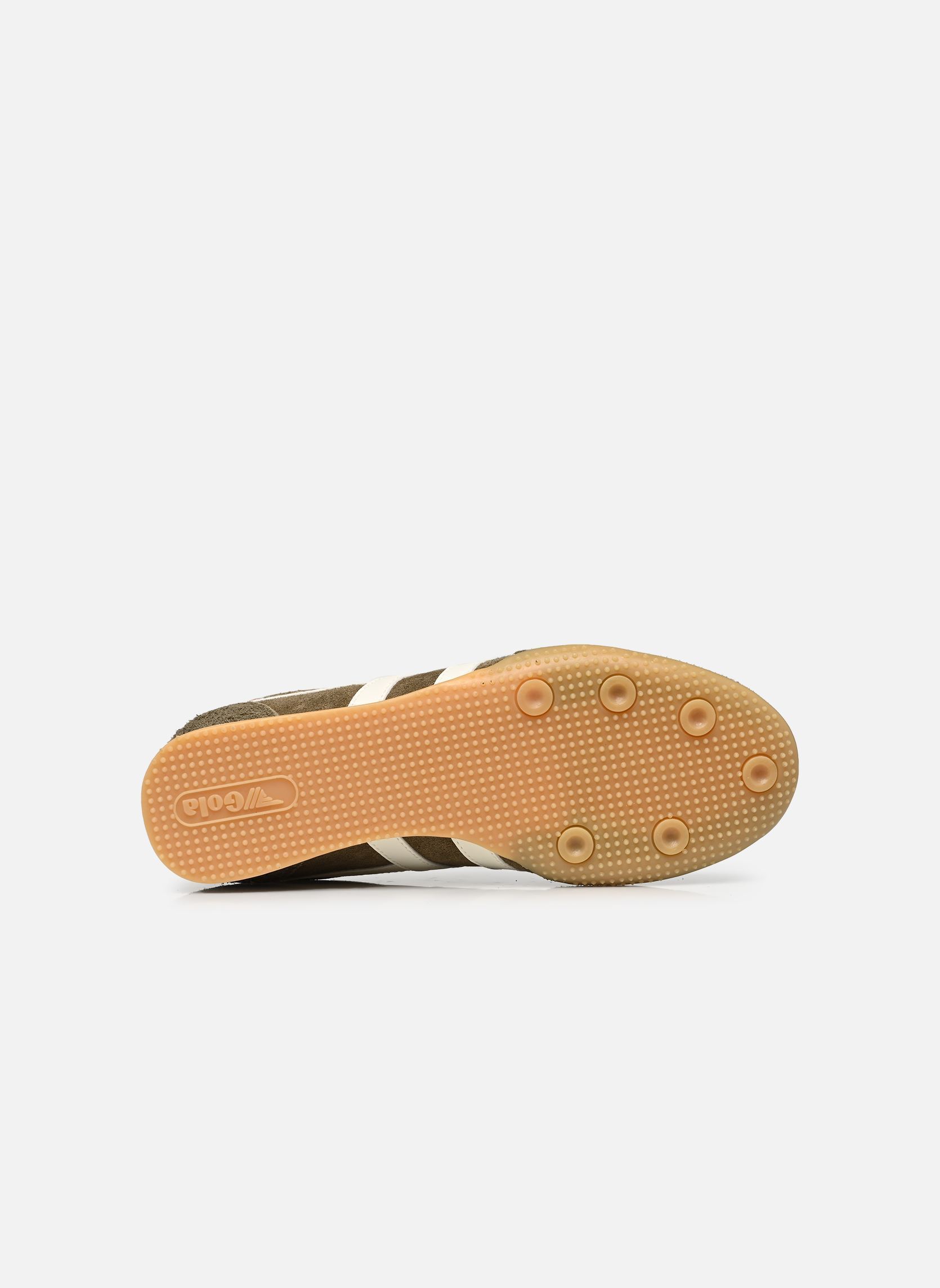 Baskets Sprinter Suede femme vert Gola Baskets Sprinter Suede femme vert KHAKI/OFF WHITE/CORAL PINK