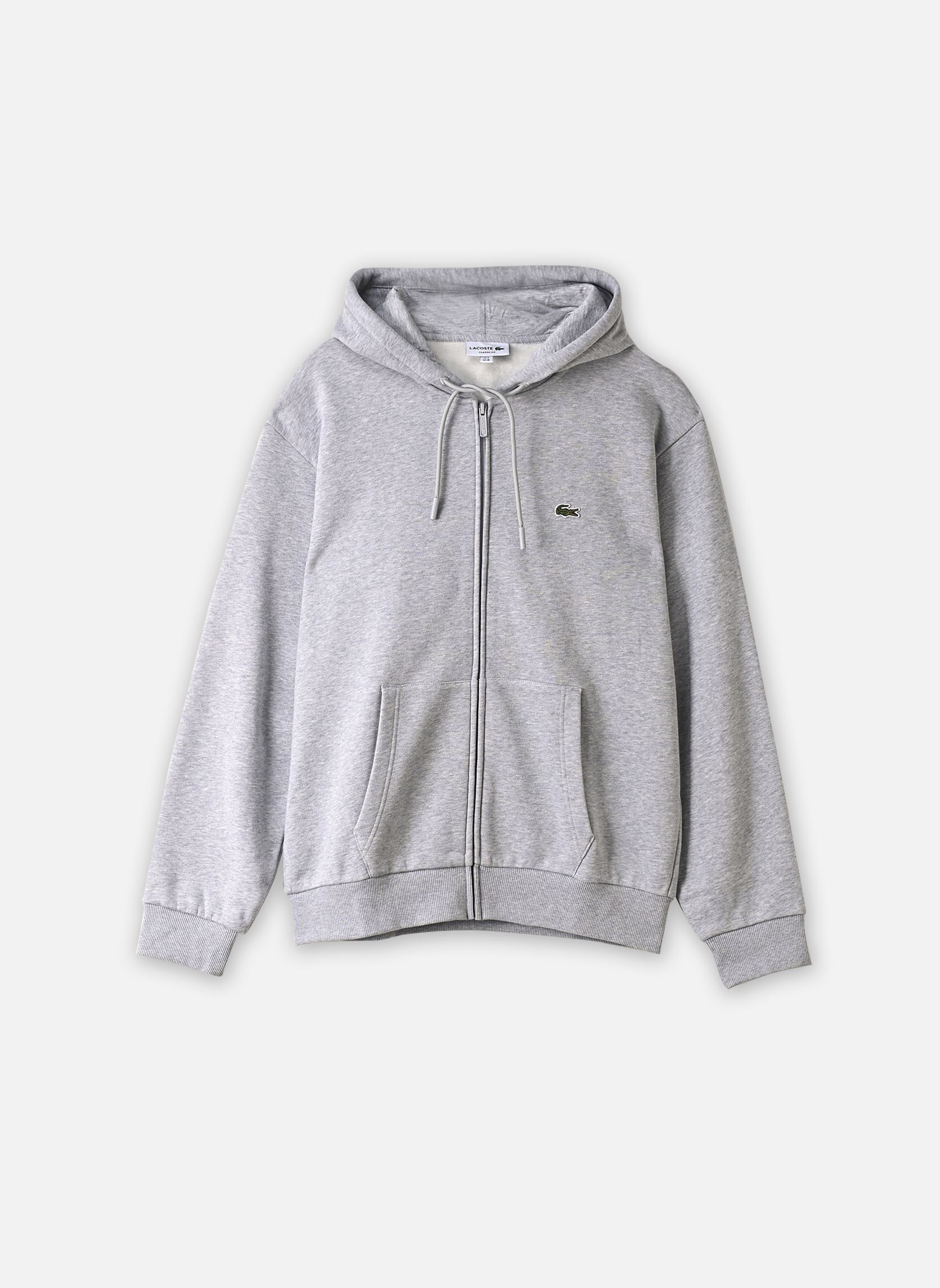 Sweats zippés Hoodie Zippé SH8864 homme gris Lacoste Sweats zippés Hoodie Zippé SH8864 homme gris ARGENT CHINE