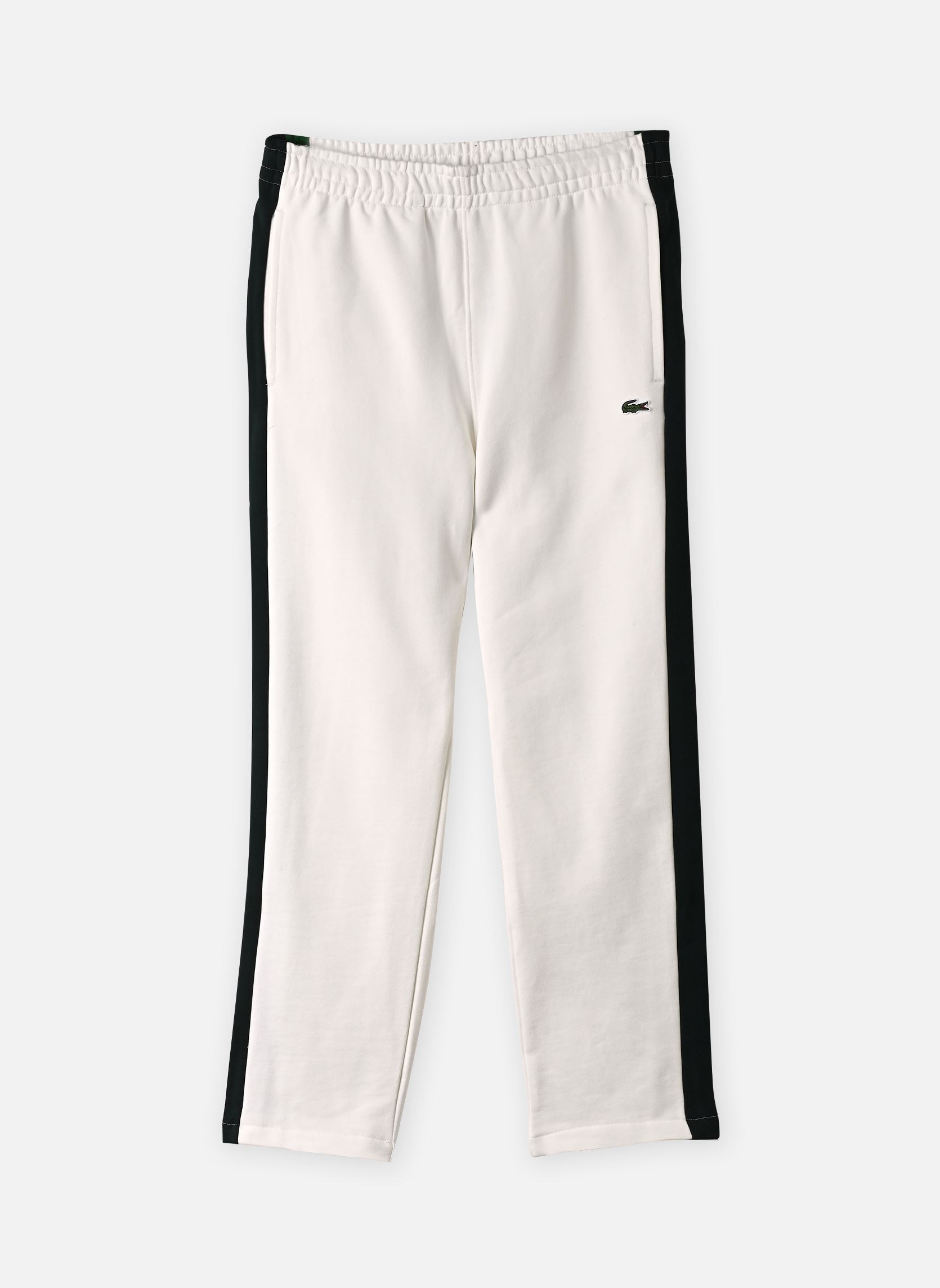 Joggings Pantalon de survêtement XH9800 homme blanc Lacoste Joggings Pantalon de survêtement XH9800 homme blanc FARINE/SINOPLE