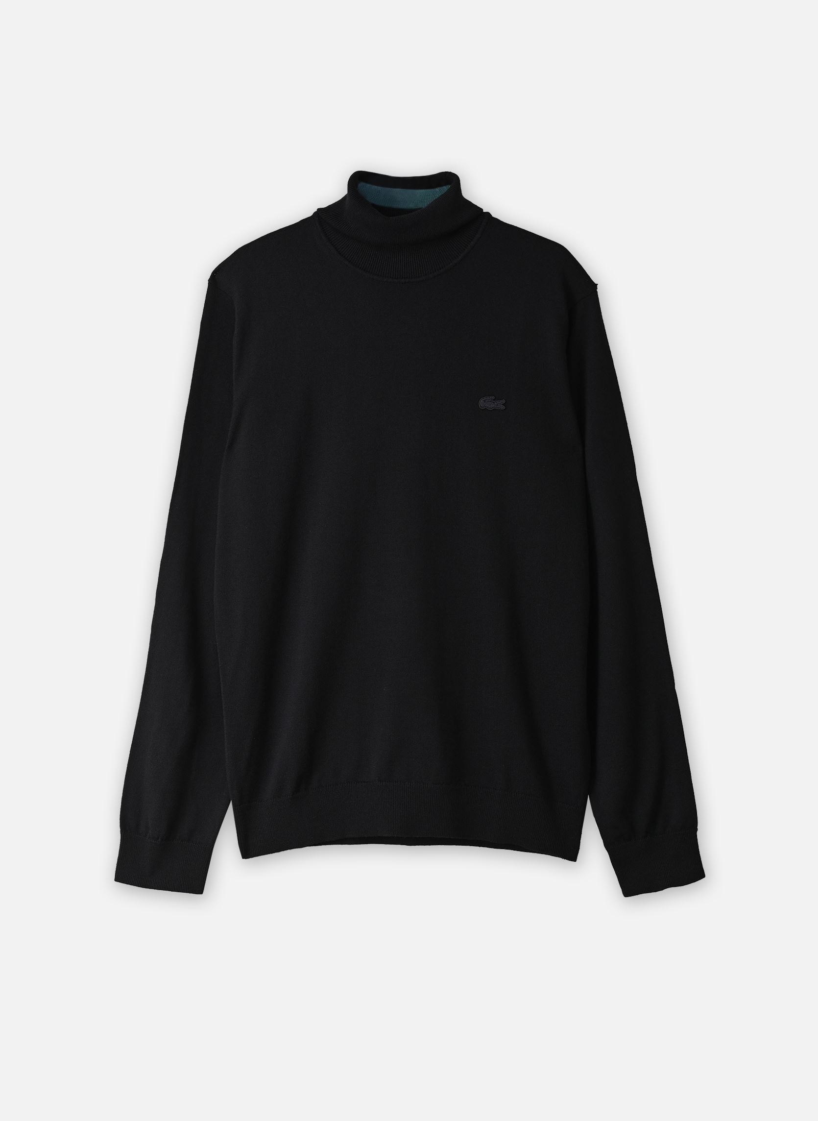 Pulls Pull à col roulé en laine AH1959 homme noir Lacoste Pulls Pull à col roulé en laine AH1959 homme noir NOIR