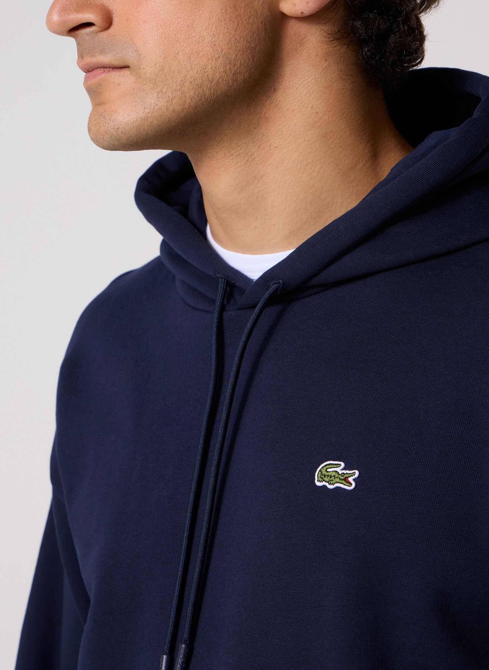 Sweatshirts Sweatshirt Capuche SH8863 heren marine Lacoste Sweatshirts Sweatshirt Capuche SH8863 heren marine MARINE