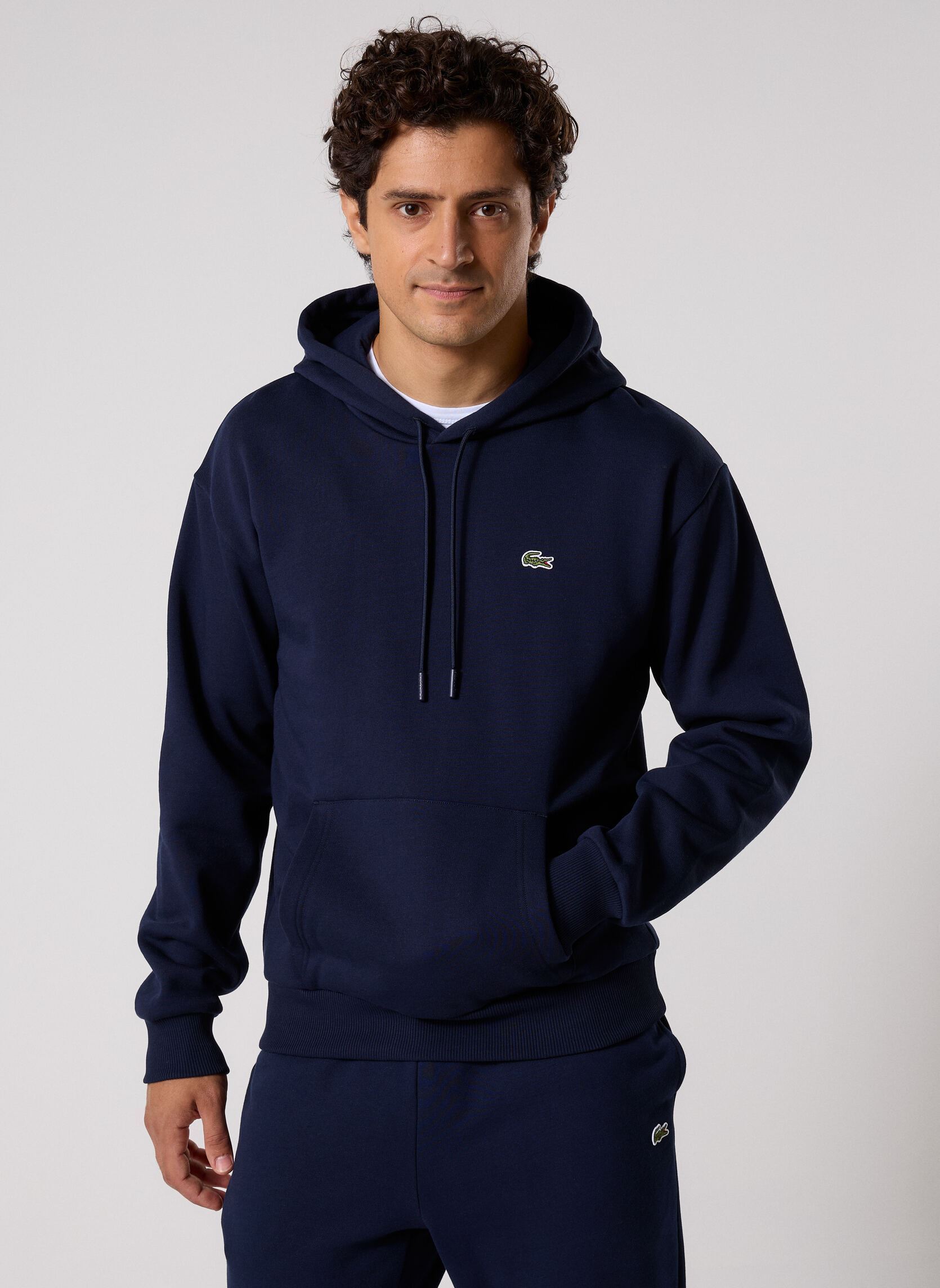 Sweatshirts Sweatshirt Capuche SH8863 heren marine Lacoste Sweatshirts Sweatshirt Capuche SH8863 heren marine MARINE