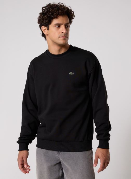 Lacoste Sweats Sweatshirt Col Rond SH8868 homme noir