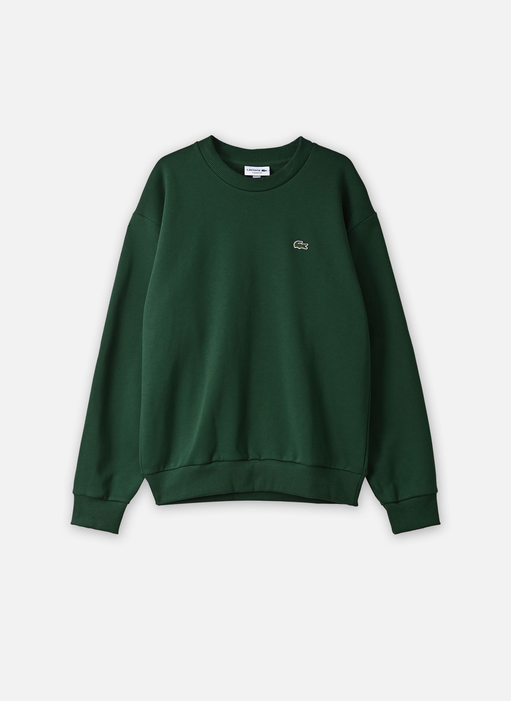 Sweats Sweatshirt Col Rond SH8868 homme vert Lacoste Sweats Sweatshirt Col Rond SH8868 homme vert VERT