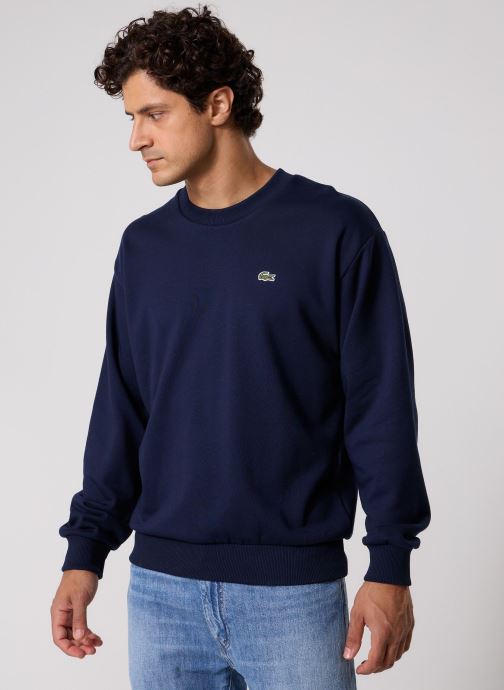 Lacoste Sweats Sweatshirt Col Rond SH8868 homme marine